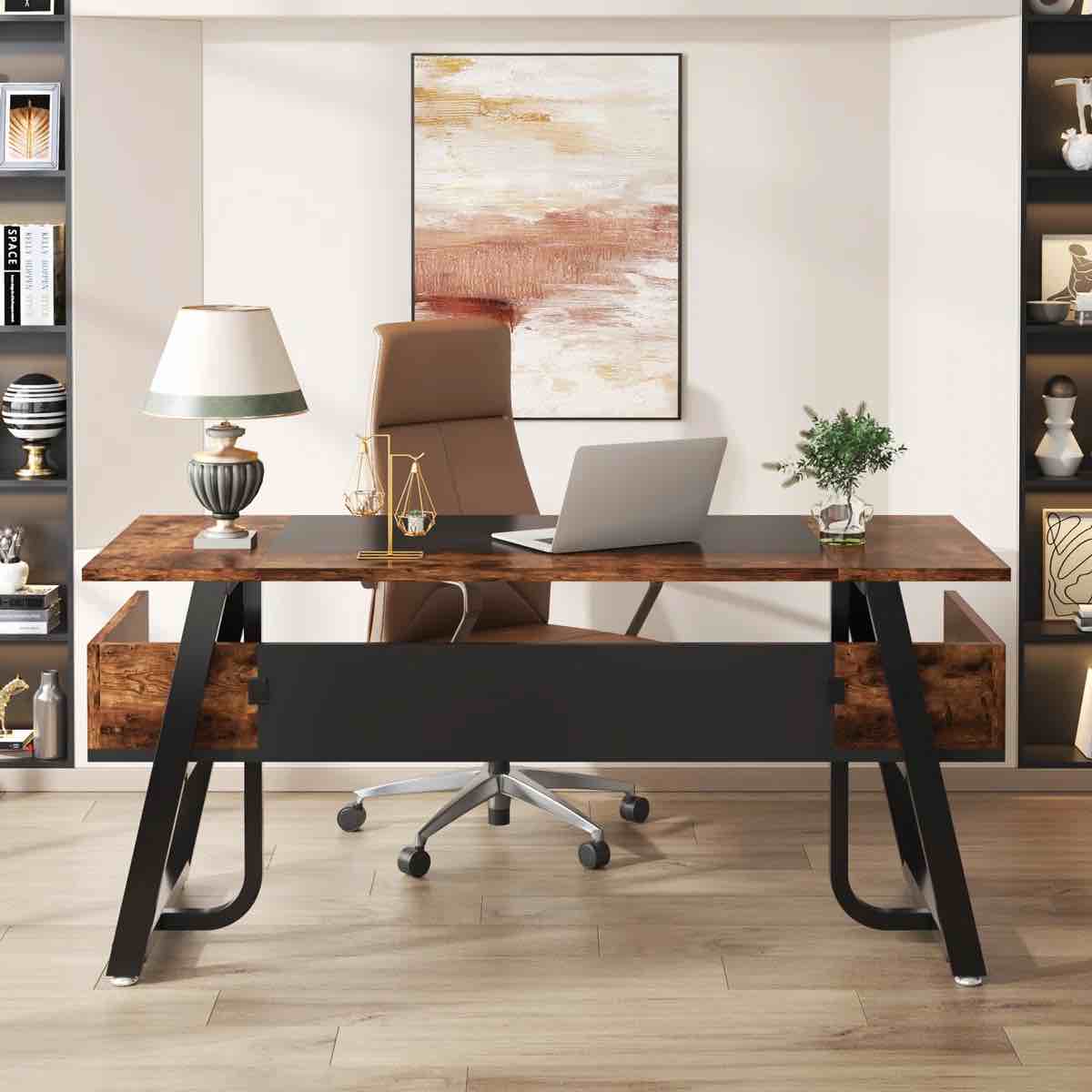 63” Large Executive Desk