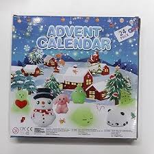  2025 Mochi Advent Calendar Squishy Toys Christmas 24 Days Countdown Calendar Every Day A Different Surprise Reusable, Cute, Christma, Gifts for Boys Girls Children 24 Pack