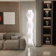 LUVODI FLOOR LAMPS 70-in Multiple finishes Standard Floor Lamp with Acrylic Shade
