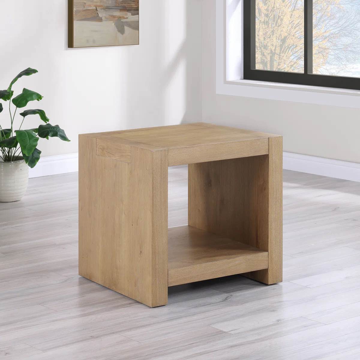 Rickye 24" Wood End Table