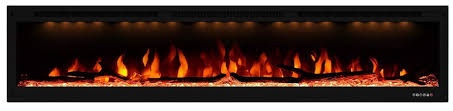 74” Electric Fireplace 