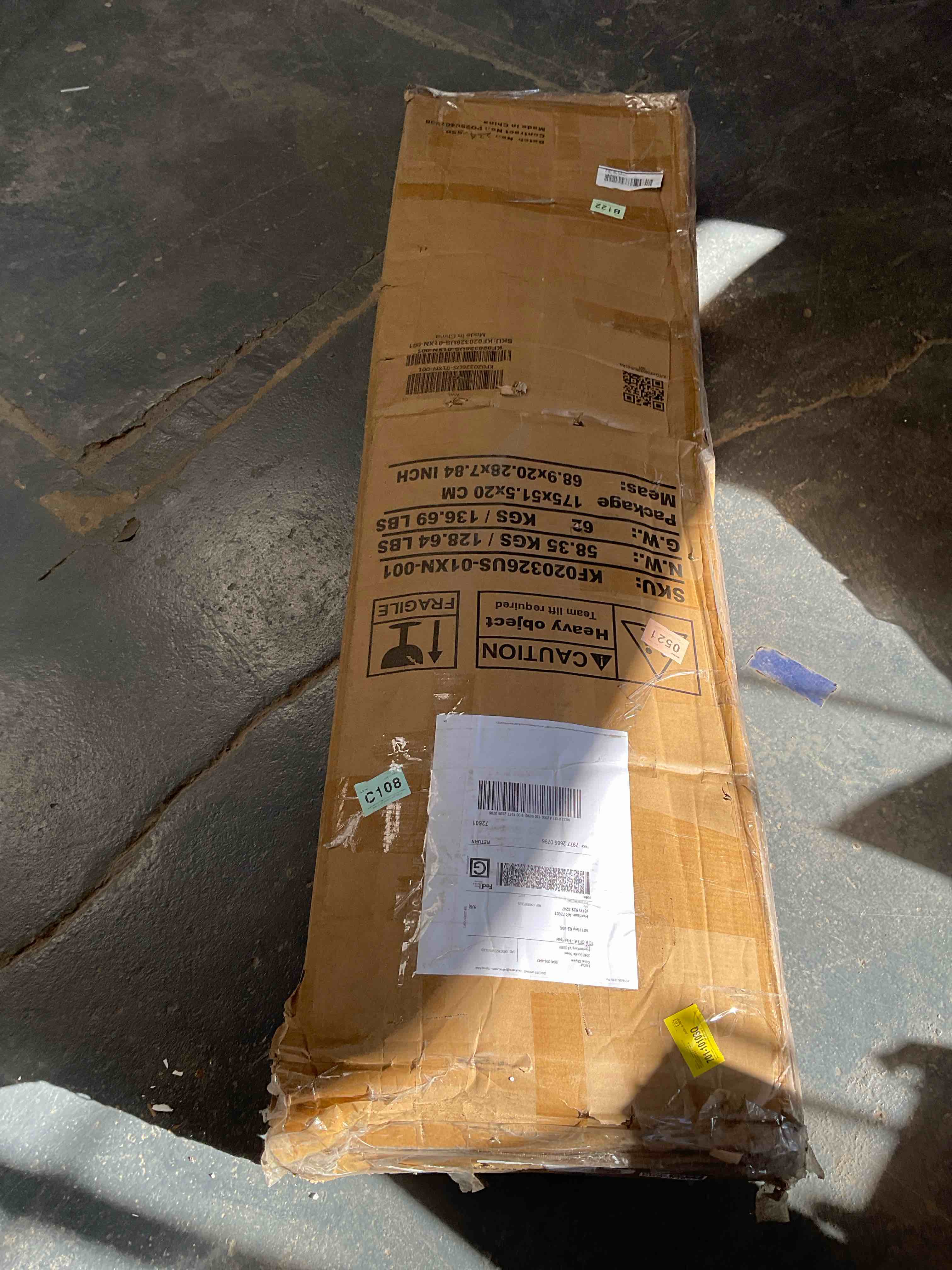 Condition photo showing Good Condition for 63" Wide High Gloss Surface Dresser With 8 Drawers