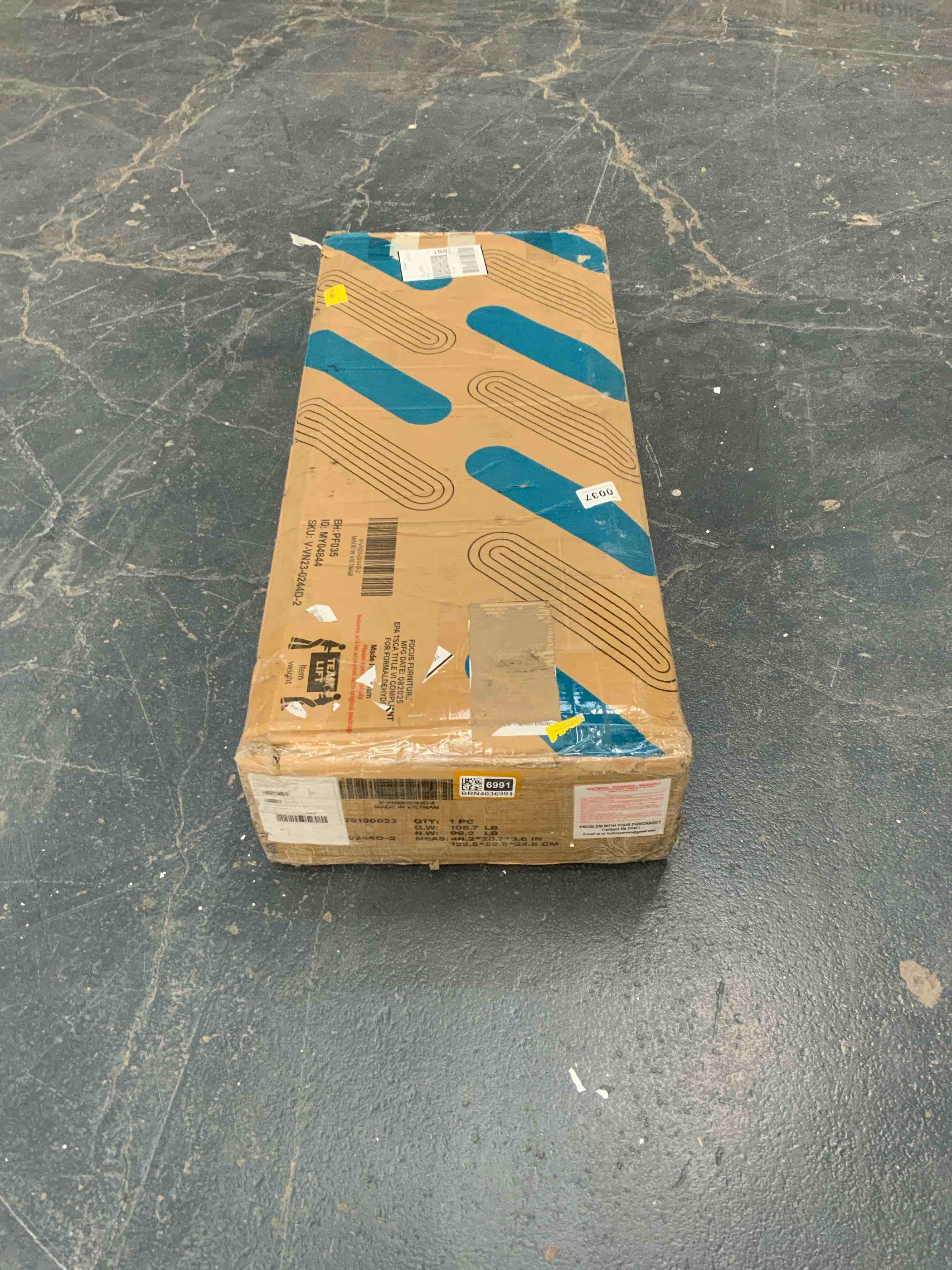 Condition photo showing Good Condition for Foivos Makeup Vanity Desk with Mirror and Stool