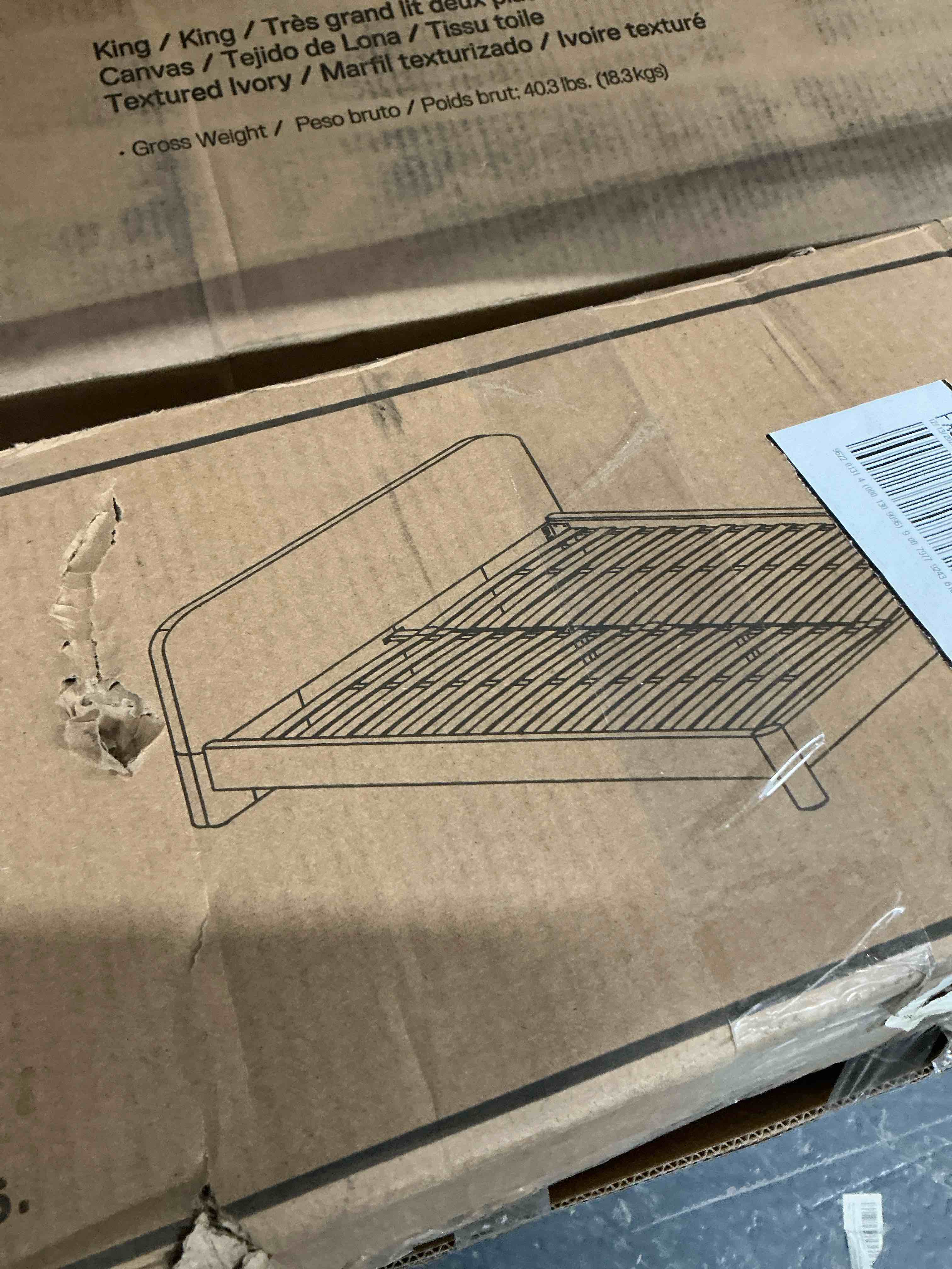 Footboard-Bed Frame-B Carton