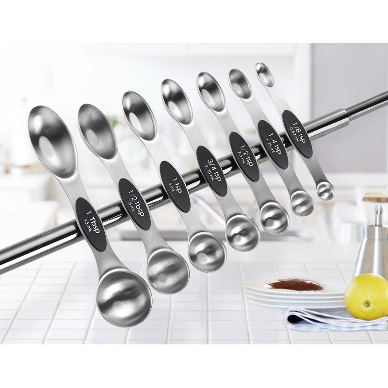 Condition photo showing Good Condition for Magnetic Measuring Cups \u0026 Spoons Set, Strong Magnets,  Set Of 15