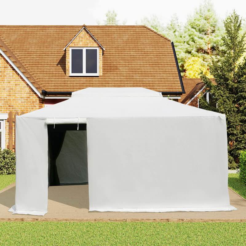 13 ft. W x 10 ft. D Universal Winter Cover for Gazebo Side Wall