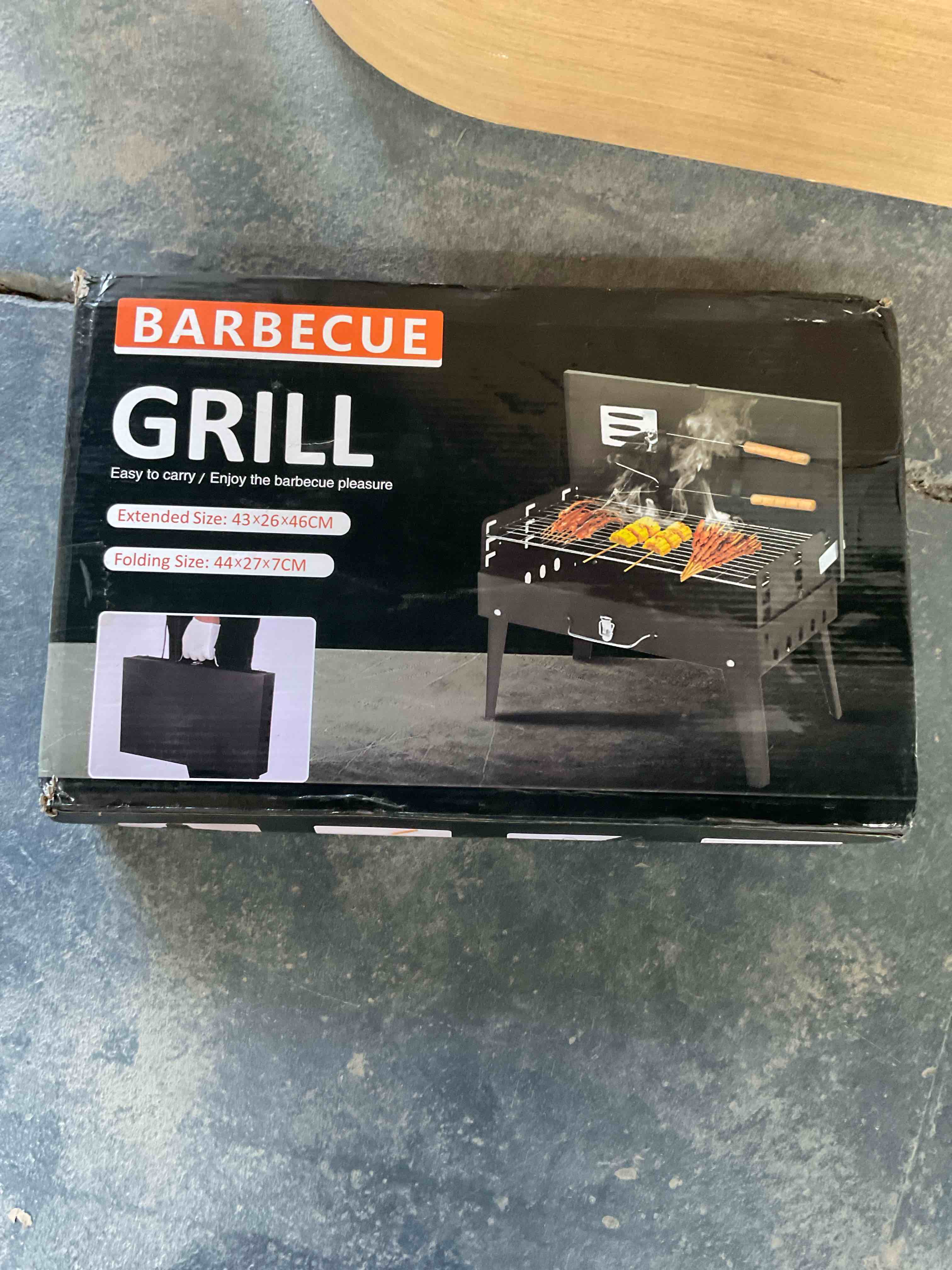 Condition photo showing Good Condition for Foldable Barbecue Grill