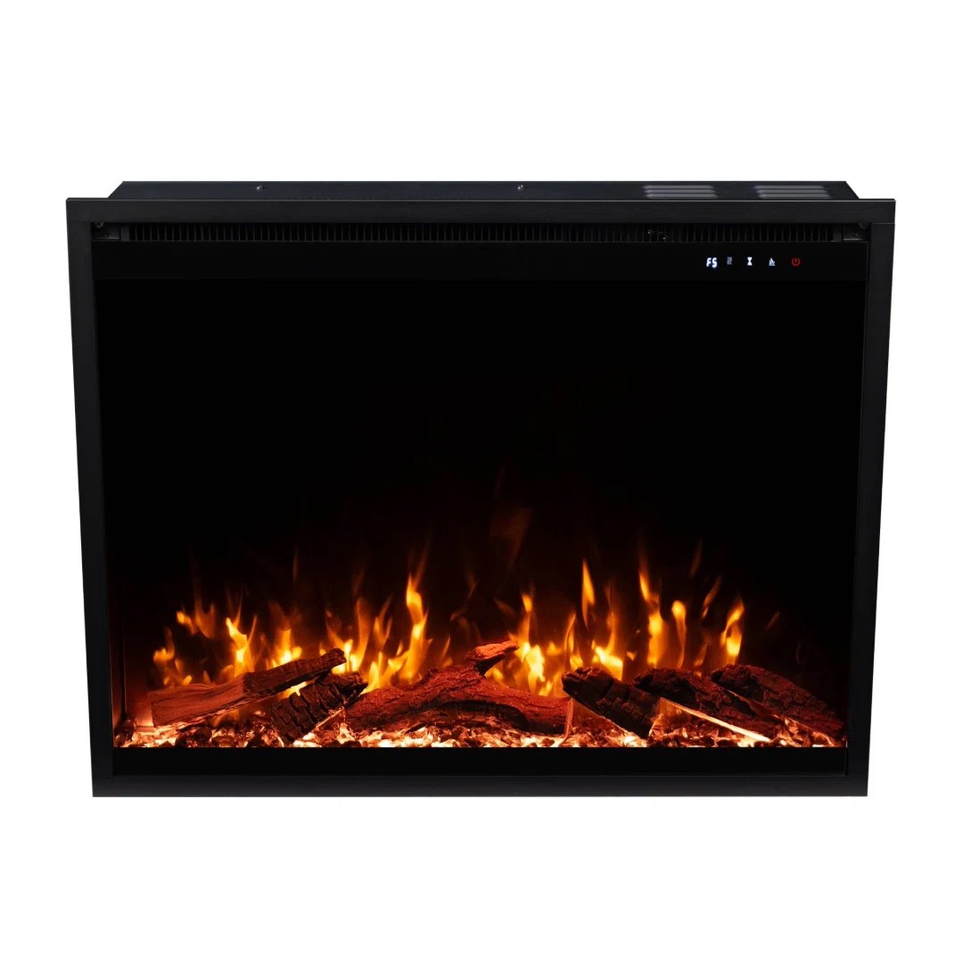 Fireplug Pro Smart Electric Fireplace Insert with Fire Crackle Sound