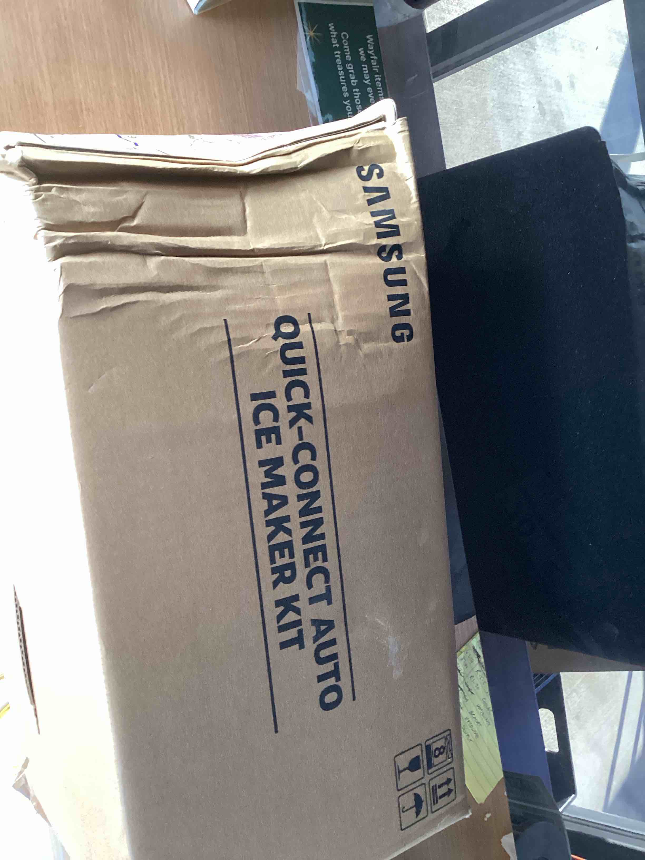 Condition photo showing Good Condition for White Ice Maker Kit