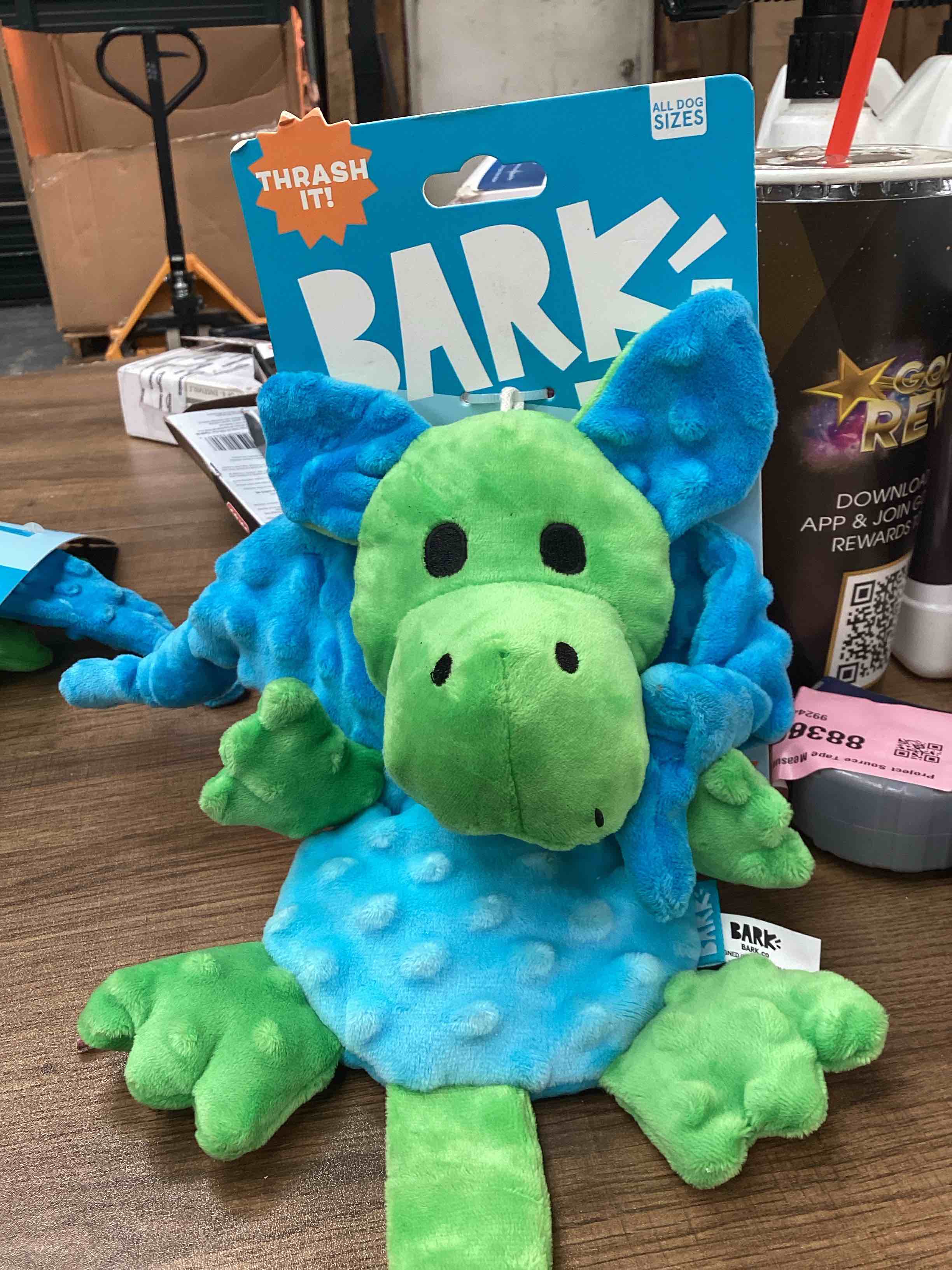 Condition photo showing Good Condition for BARK Humbert Dragon Plush