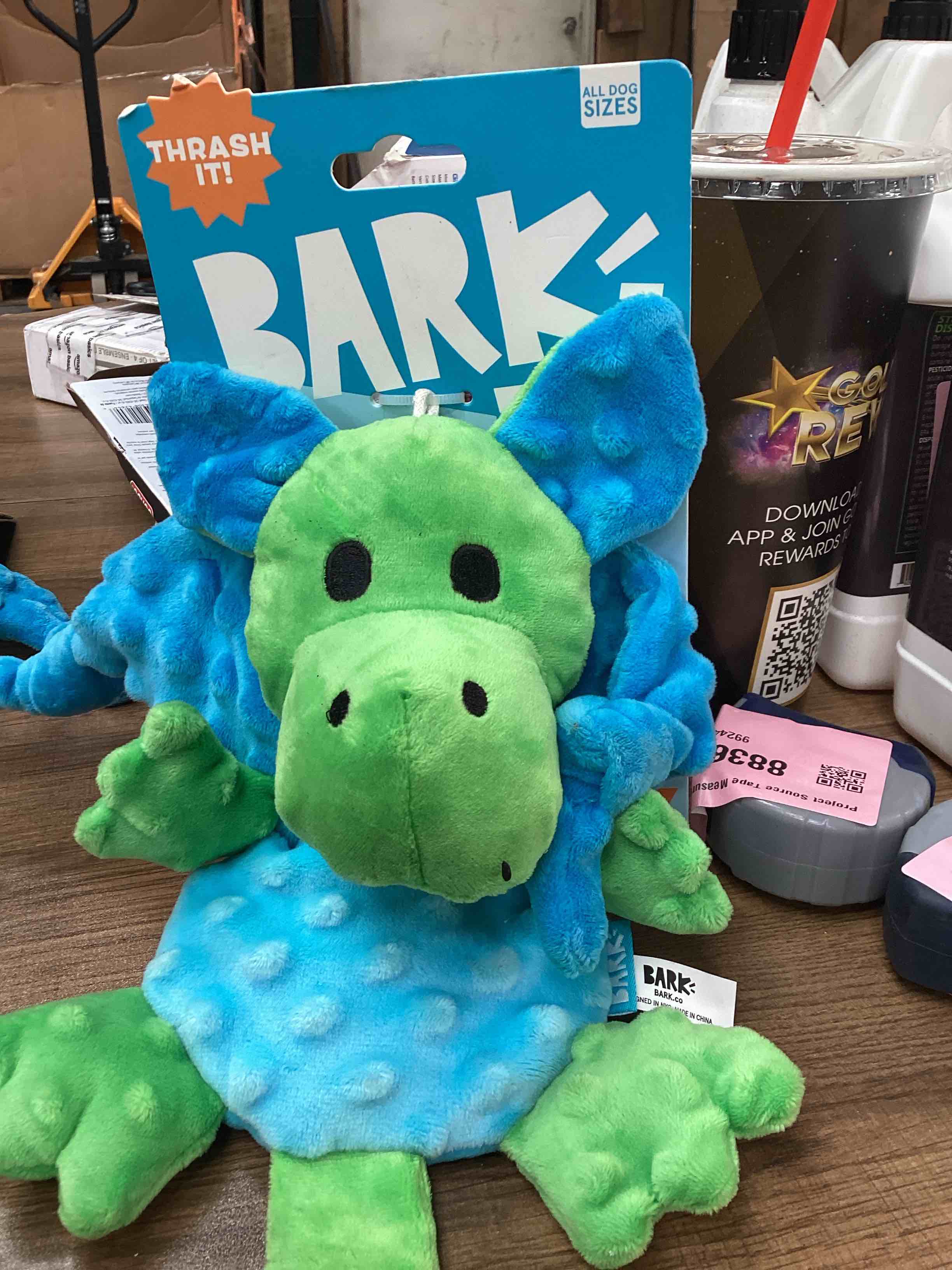 bark humbert dragon plush