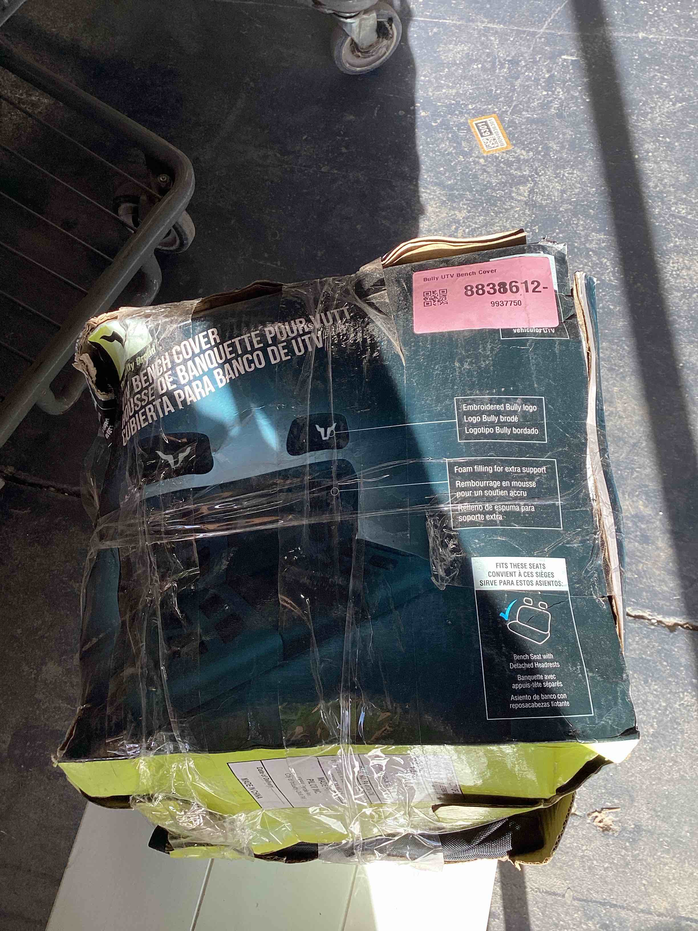 Condition photo showing Good Condition for Bully SC-878 UTV Bench Seat Cover  Black