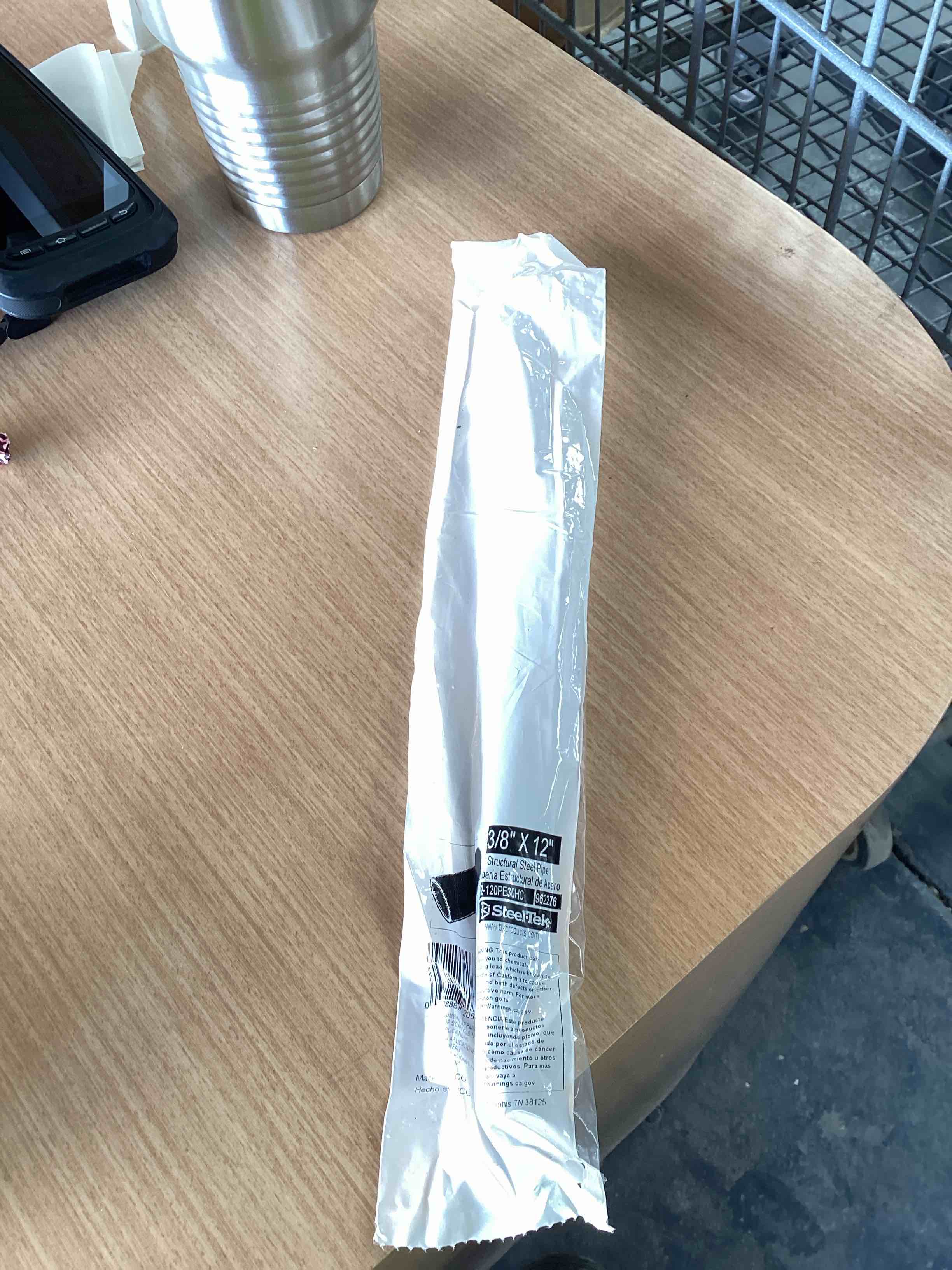 Condition photo showing Good Condition for SteelTek 3/8x12 Nipple