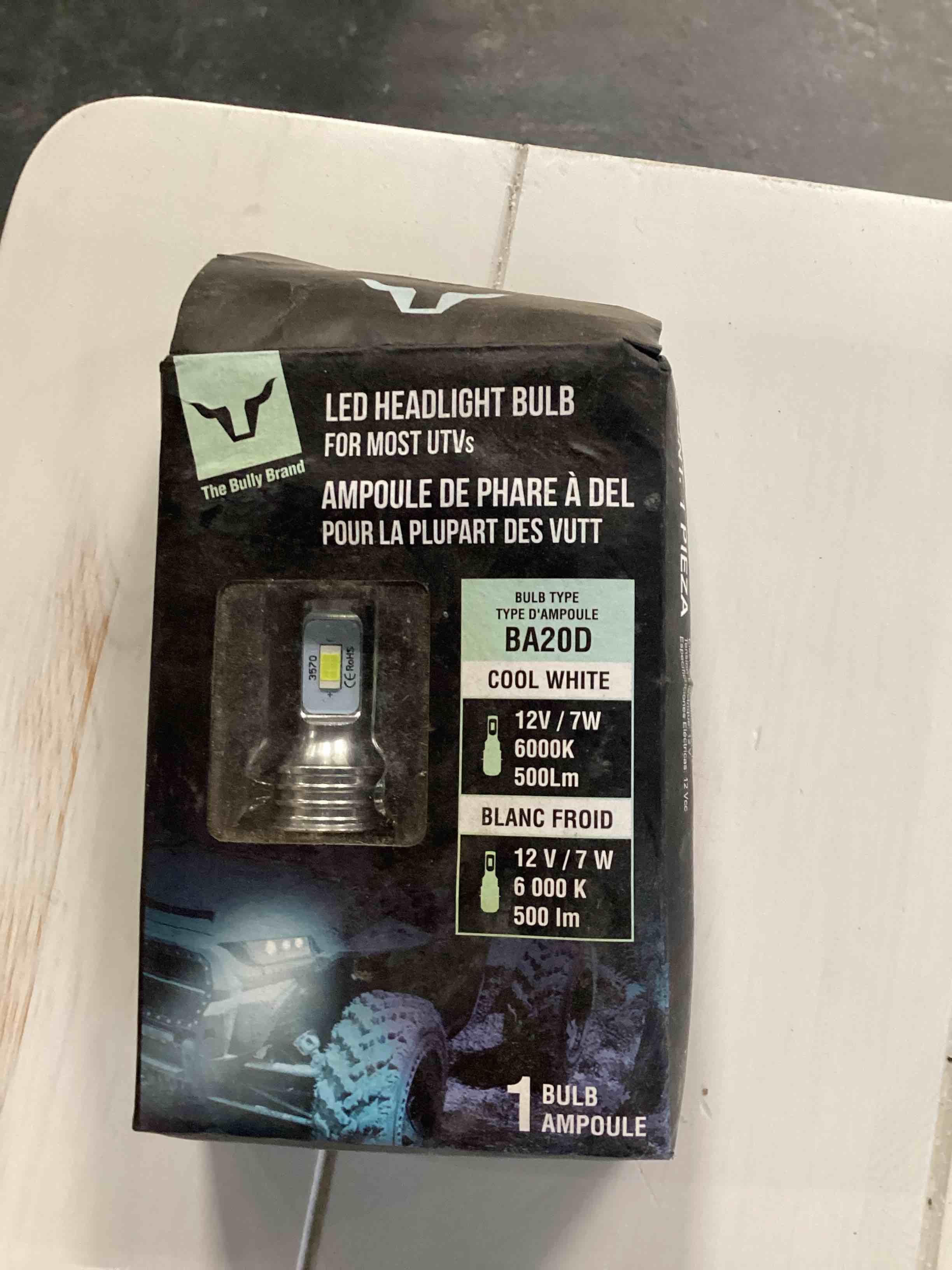 Condition photo showing Good Condition for Bully Headlight LED Bulbs