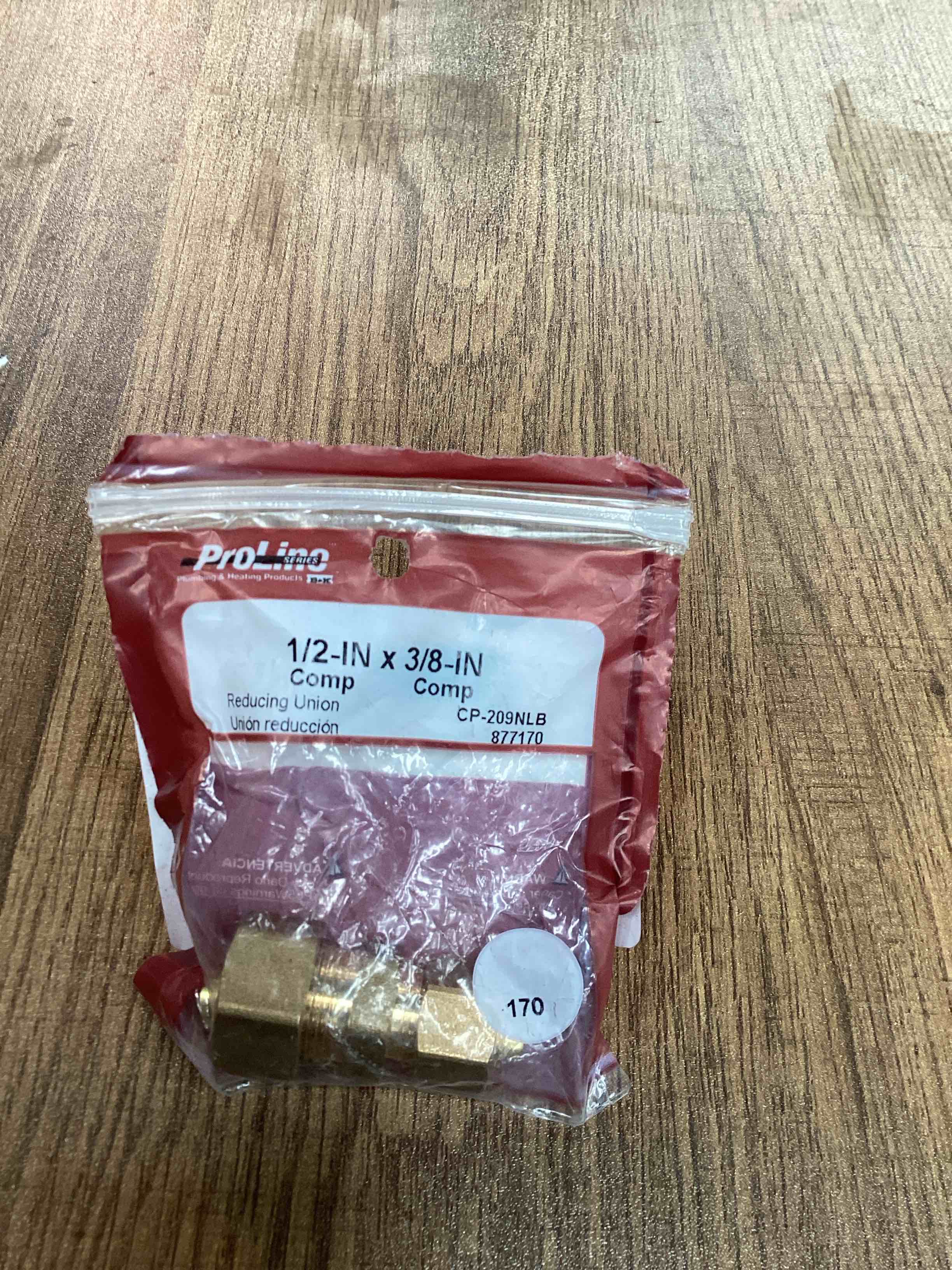 Condition photo showing Good Condition for Proline 1/2 - 3/8 Union