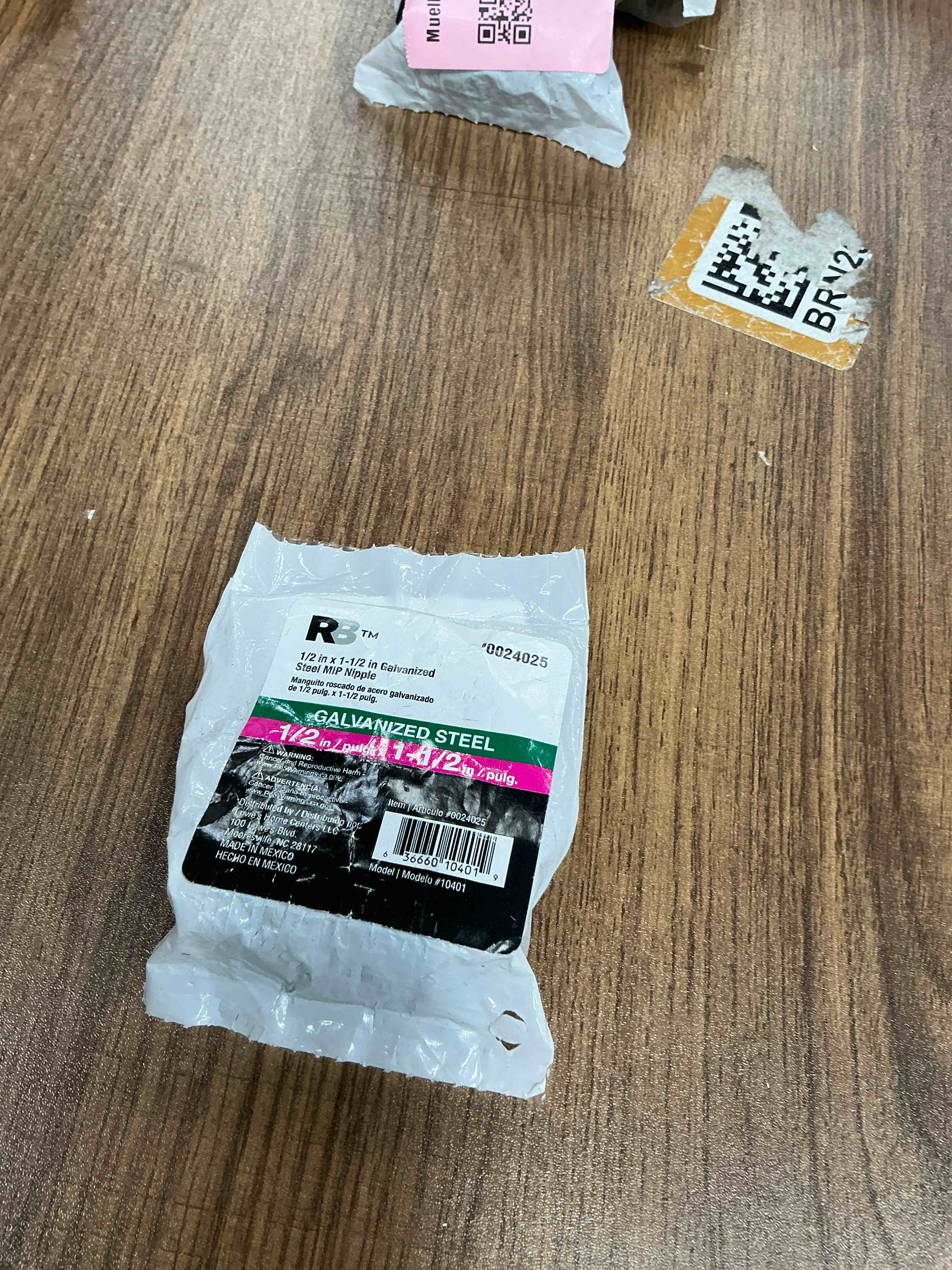 Condition photo showing Good Condition for Southland 1/2 In. x 1-1/2 In. Welded Steel Galvanized Nipple 