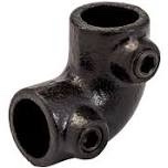 steeltek 3/8-inch 90 degree elbow for structural pipe - black - 682-502hc