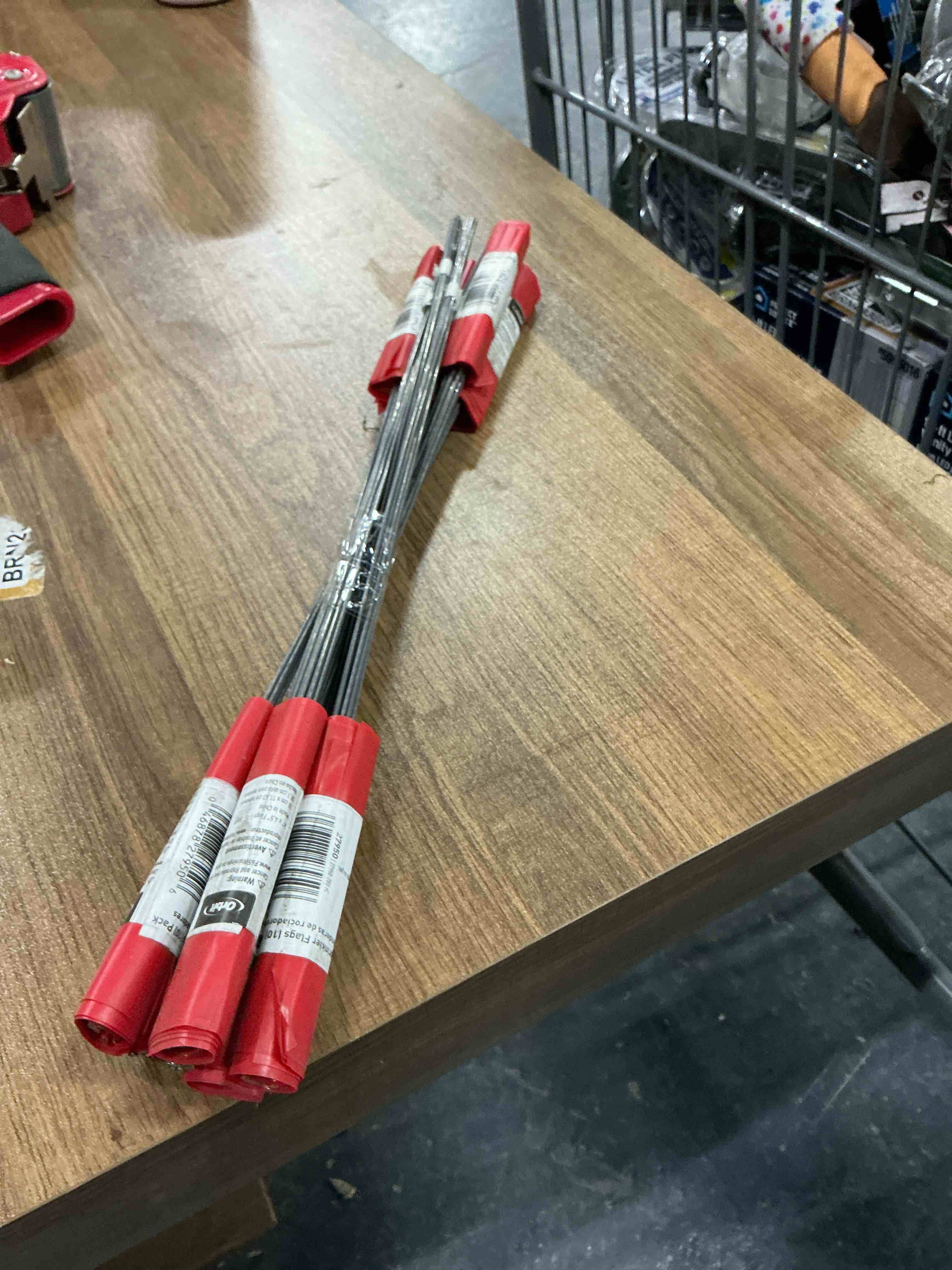 Condition photo showing Good Condition for Orbit 8 10-Packs Sprinkler Flag Red