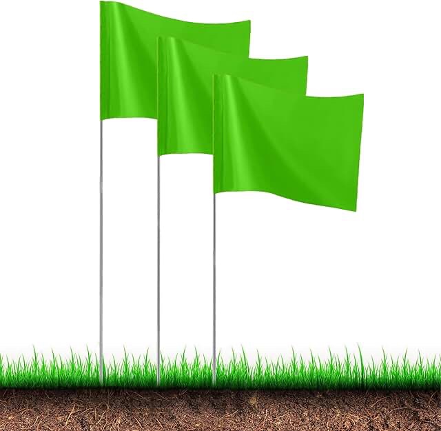 Orbit 10 10-Packs Sprinkler Flag Green 