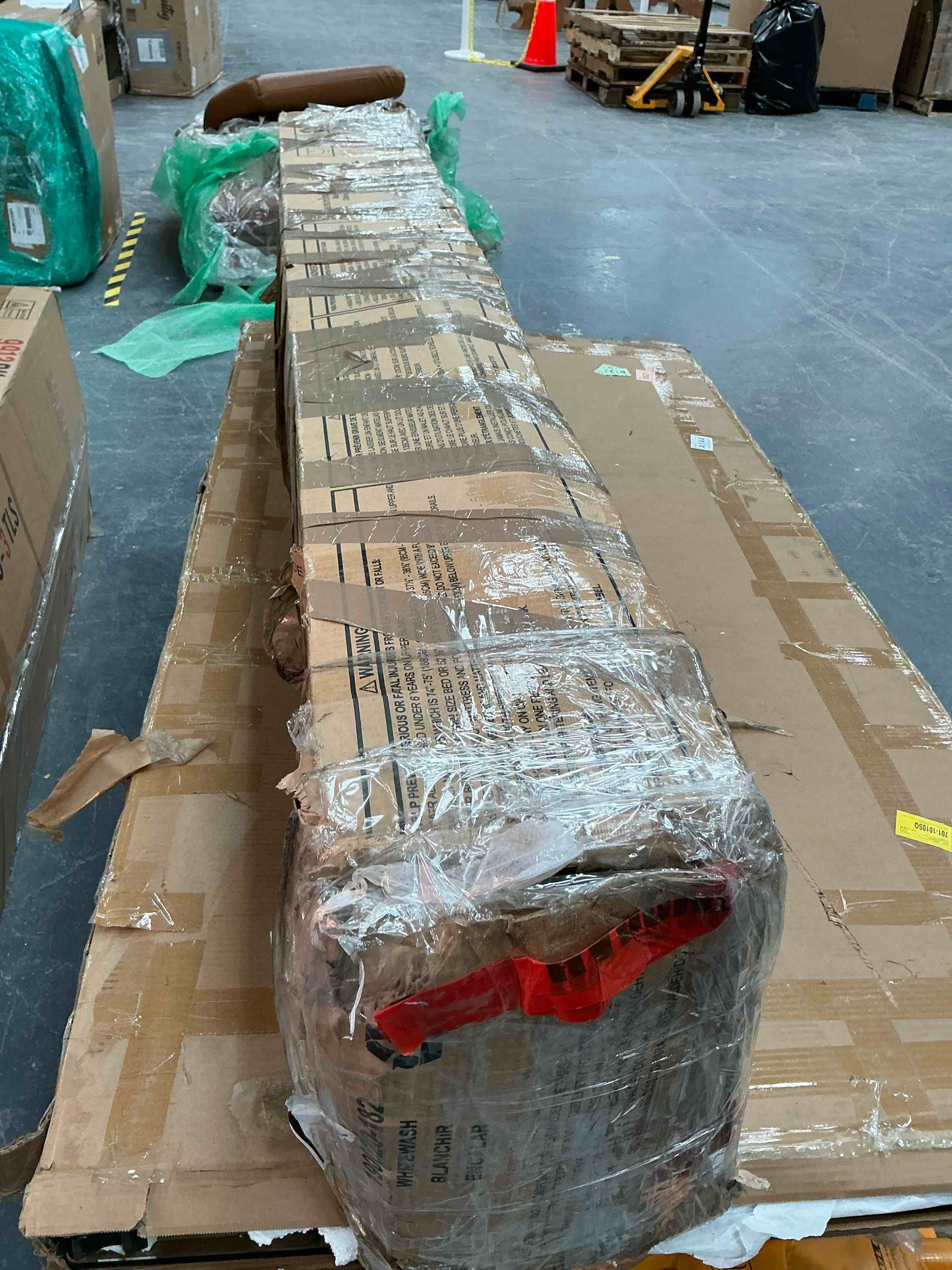 Condition photo showing Good Condition for Purdy Hill Twin Solid Wood Low Loft Bed with Shelves by Harriet Bee