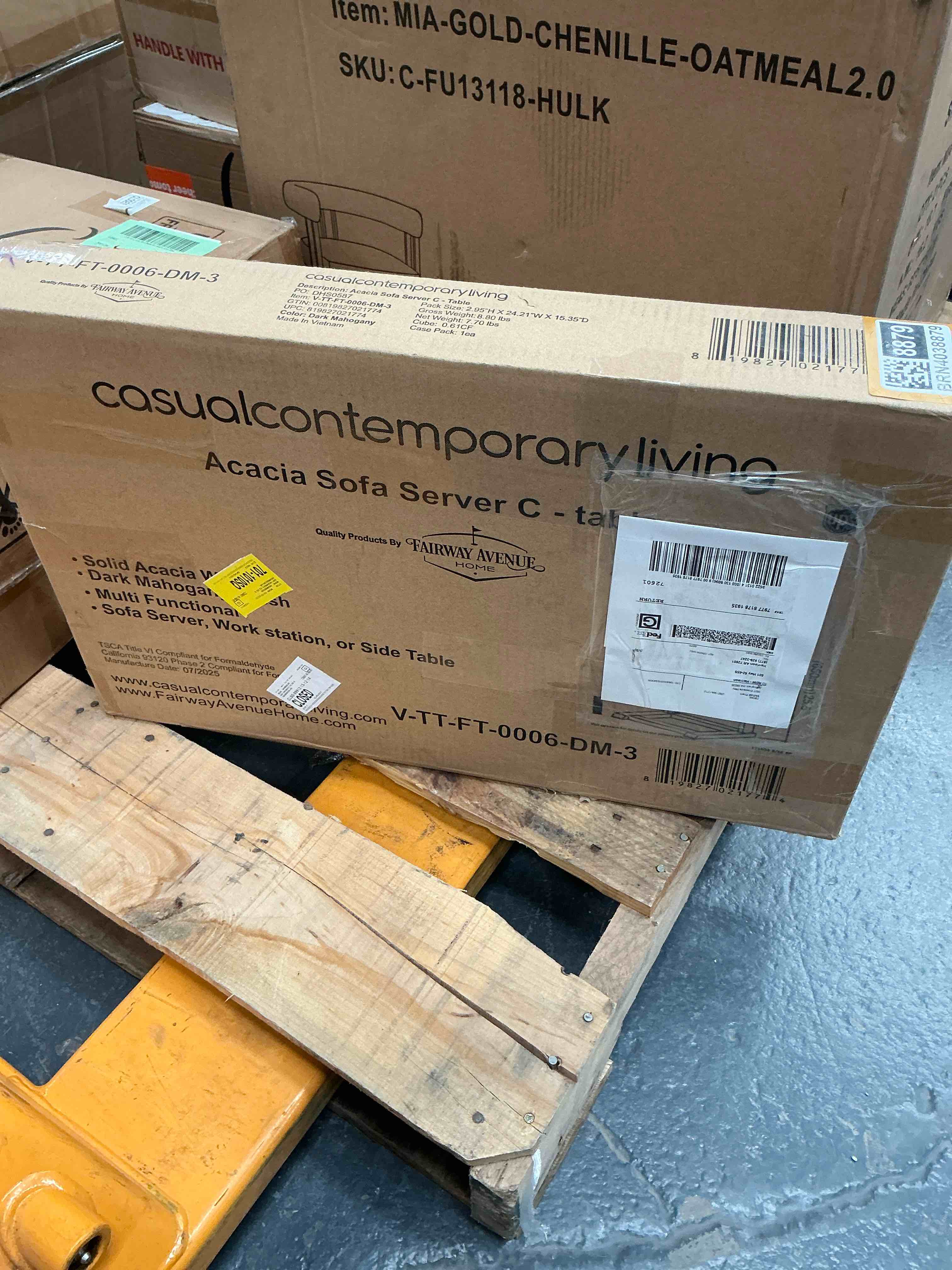 Condition photo showing Good Condition for Anayanci Solid Wood C End Table