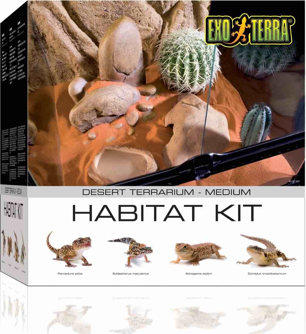 Exo Terra Desert Habitat Kit Medium 