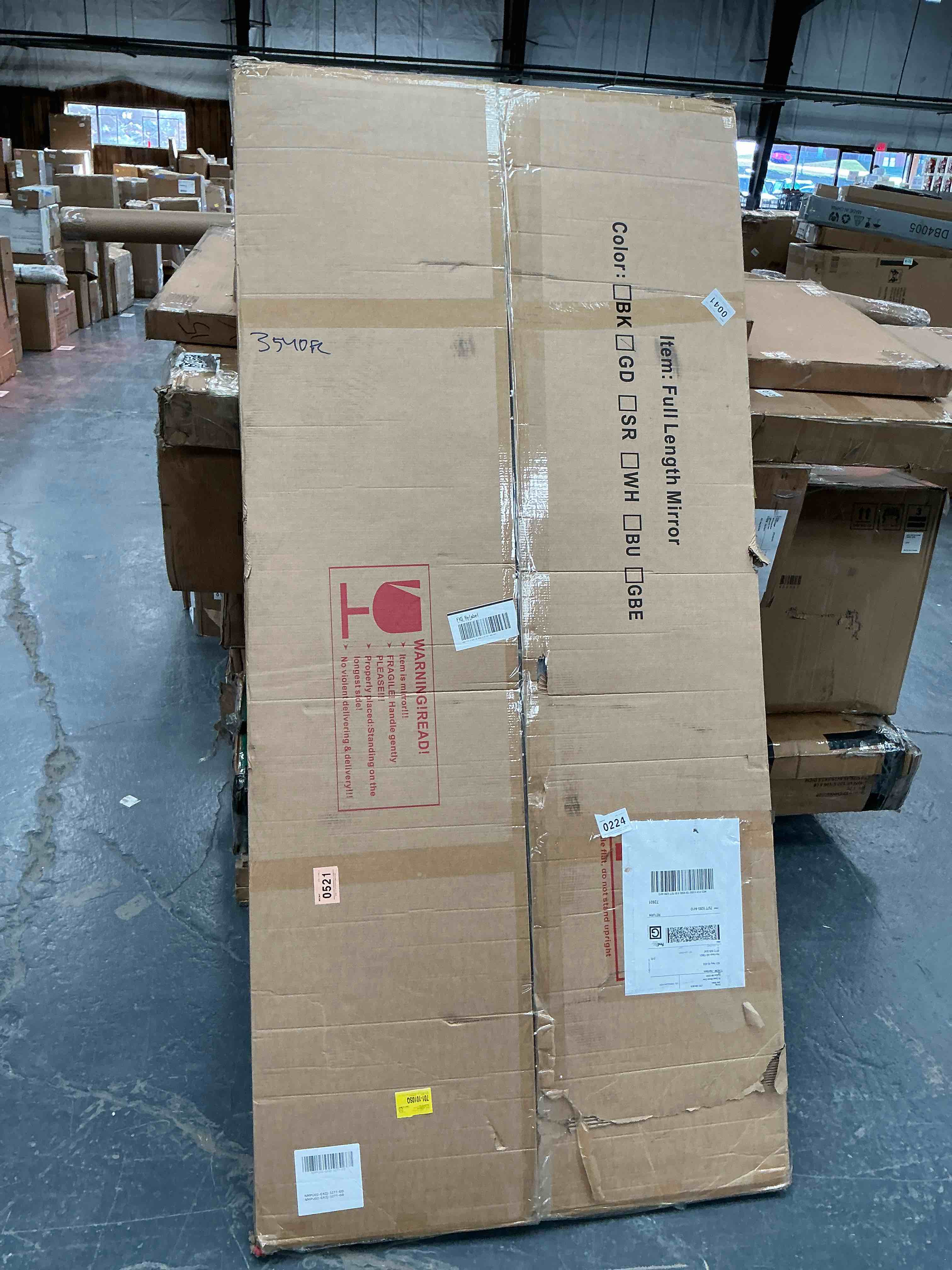 Condition photo showing Good Condition for Vintage Full Length Mirror Arched Standing Floor Mirror Full Body Mirror With PU Frame