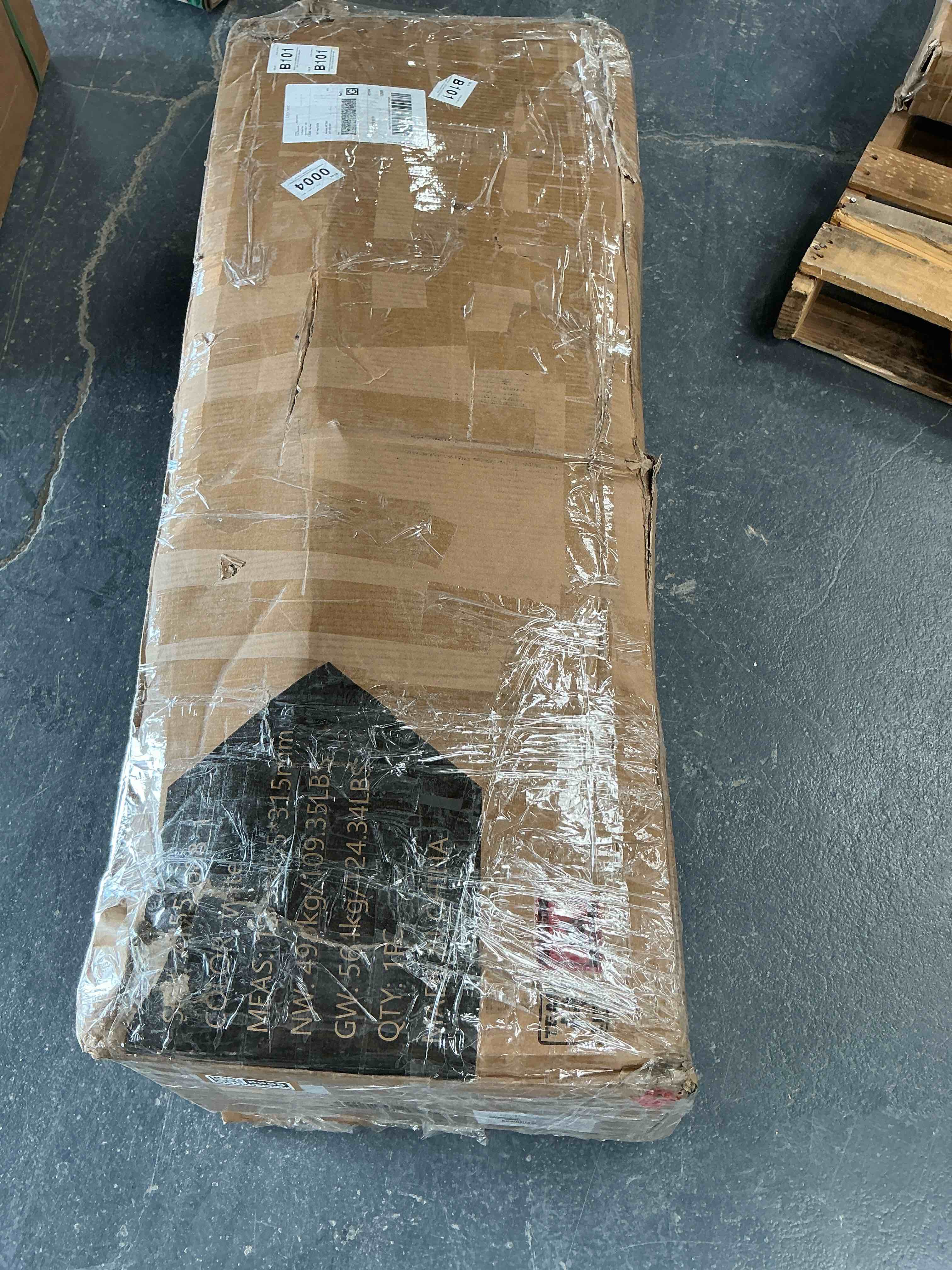 Condition photo showing Good Condition for 70"l Fireplace Mantel