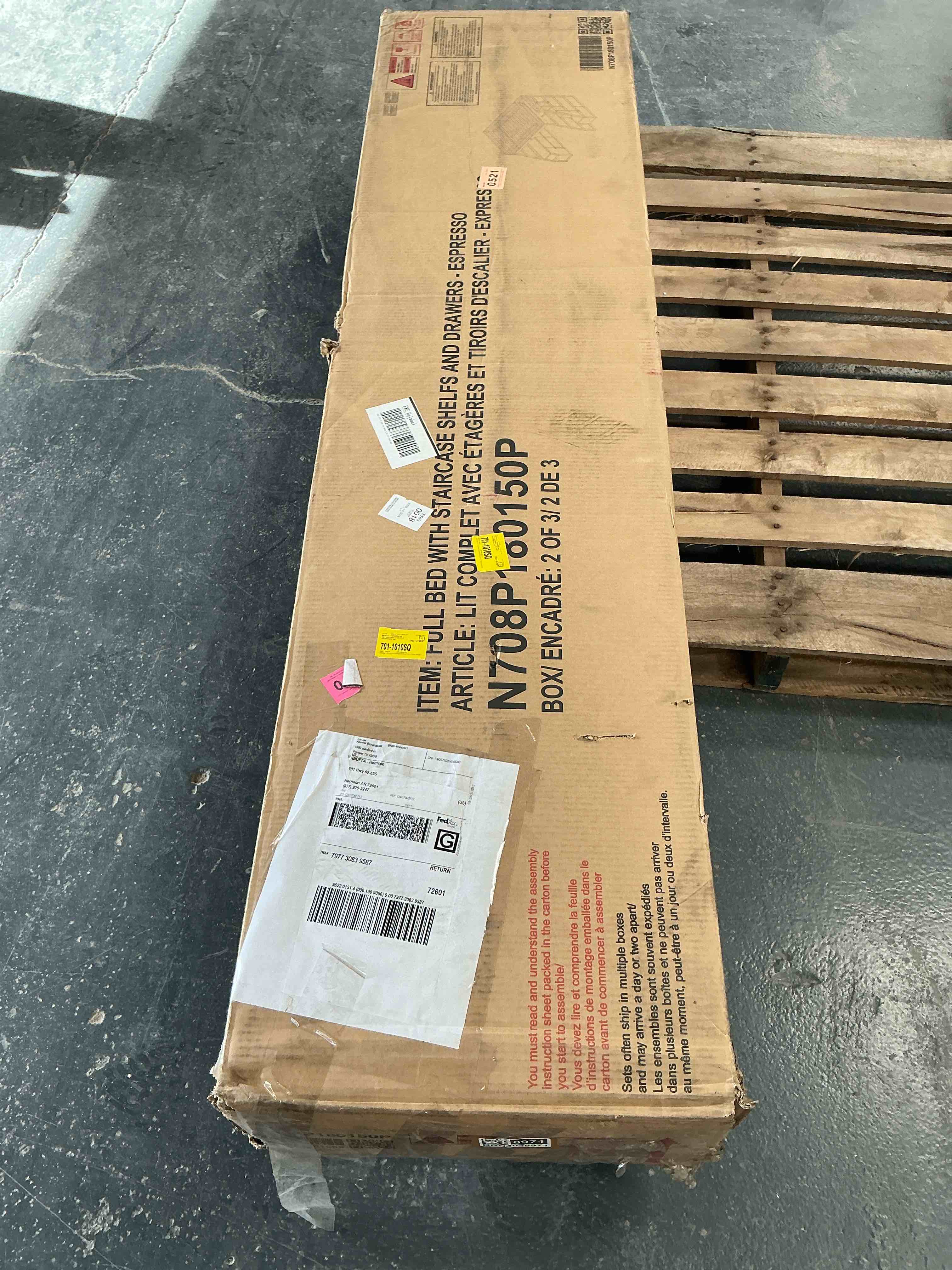 Condition photo showing Good Condition for Heiki Storage Loft Bed with Desk and Stairs