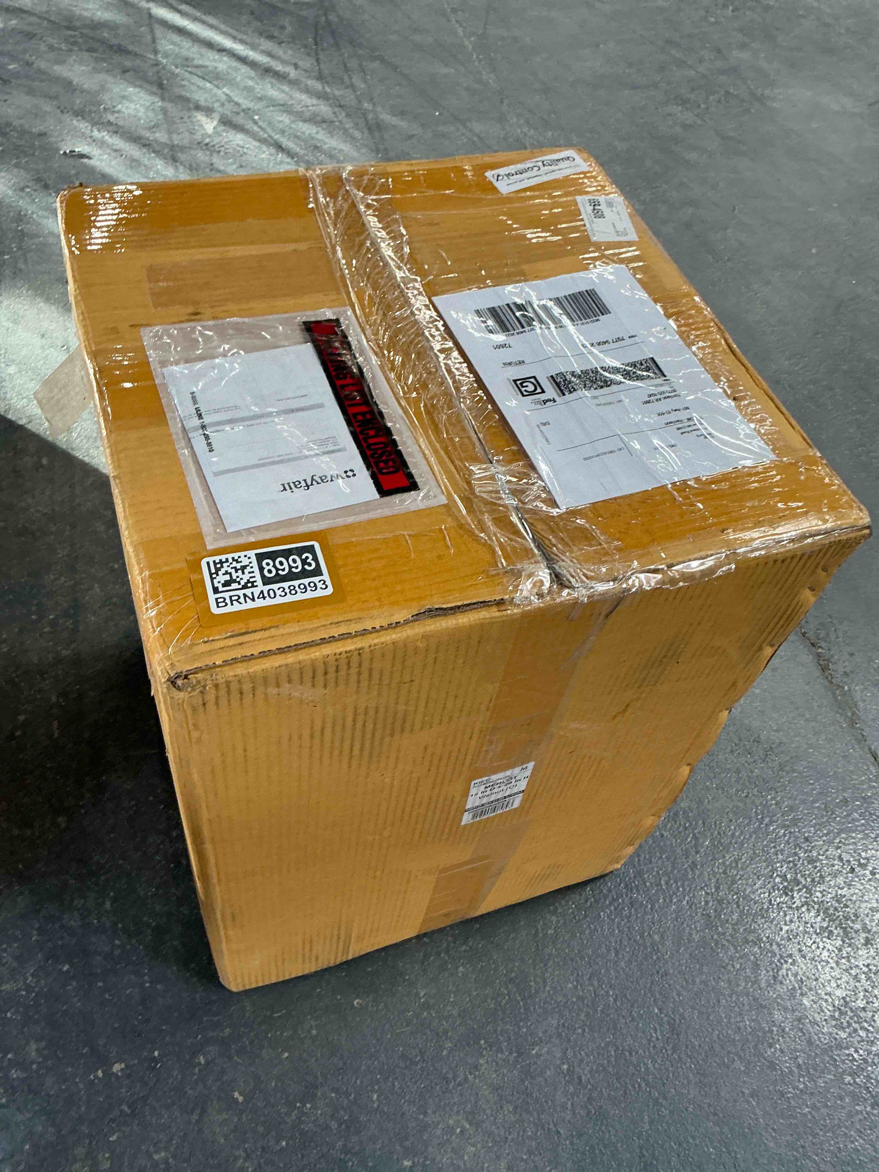 Condition photo showing Good Condition for Iraima Solid Wood Drum End Table