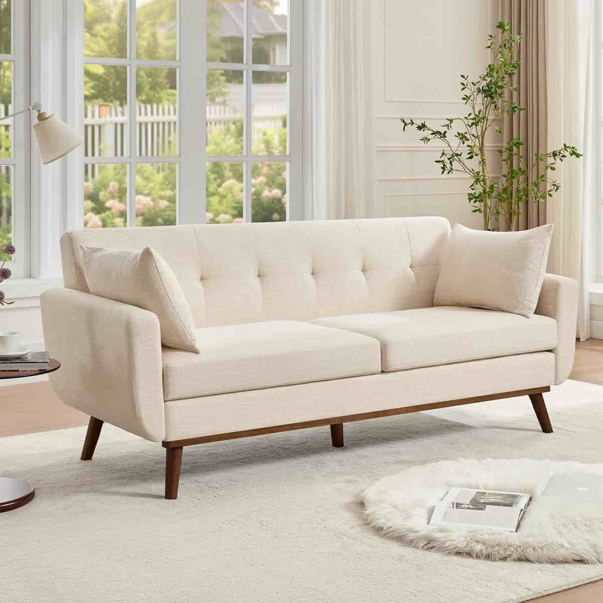 cattaleya 78\u0027\u0027 square arms sofa
