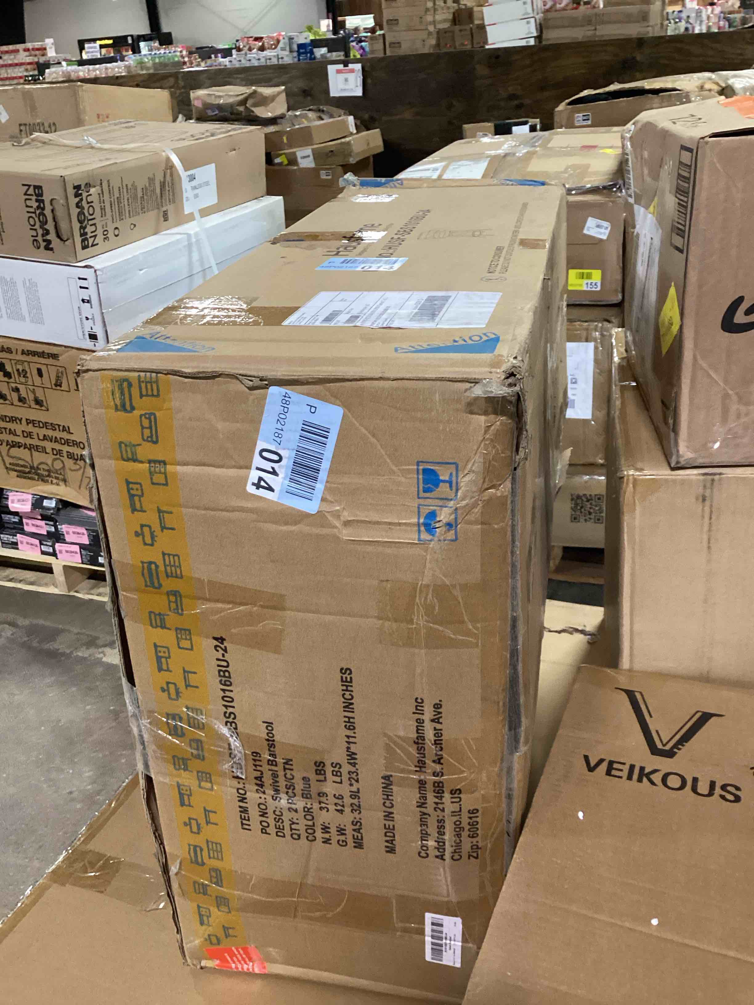 Condition photo showing Good Condition for Swivel Bartsool 32.9L*23.4W*11.6H