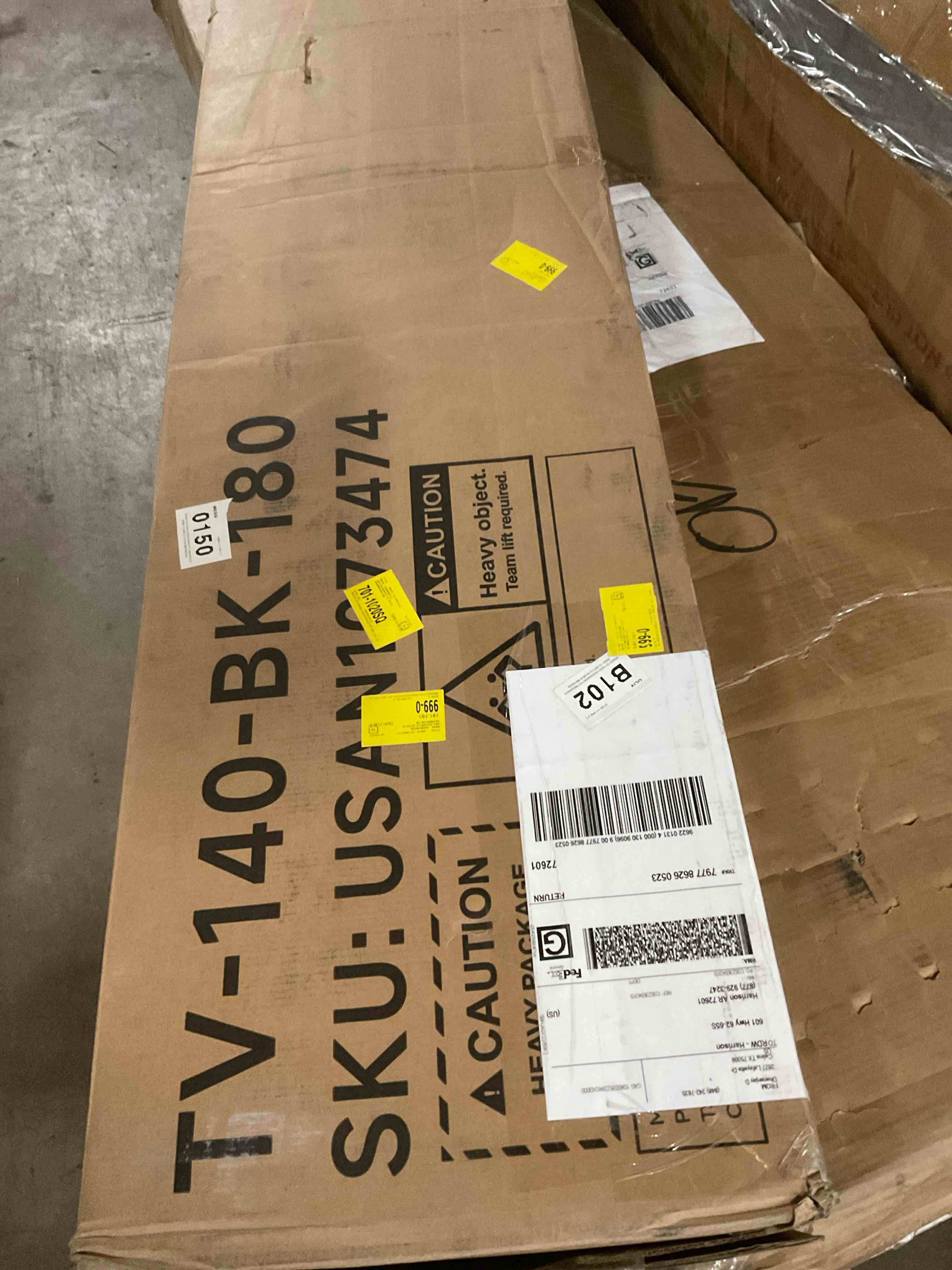 Condition photo showing Good Condition for Floating TV Stand With RGB Lights, Wall Mounted TV Shelf