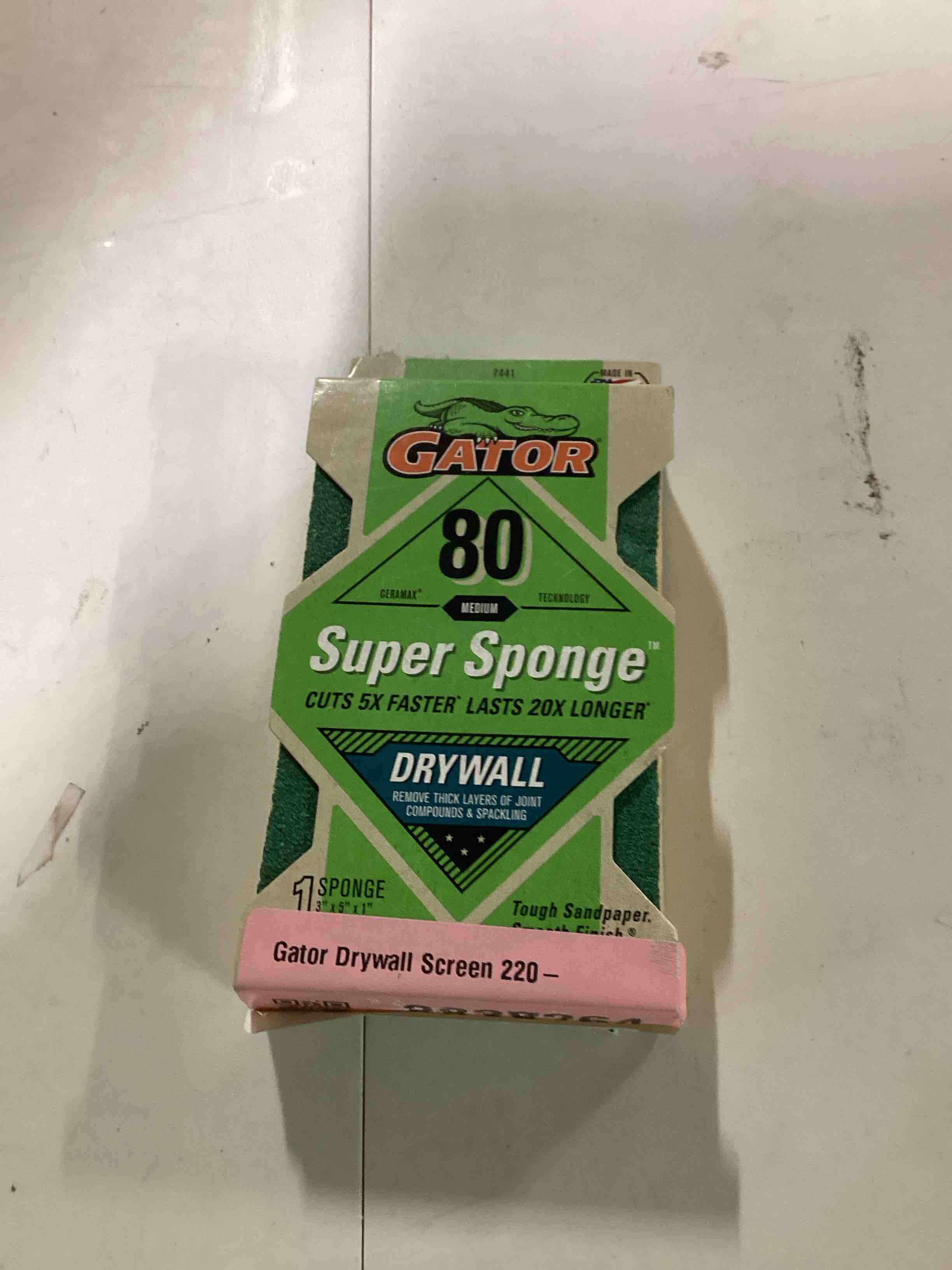 Gator 80 dry wall sponge 