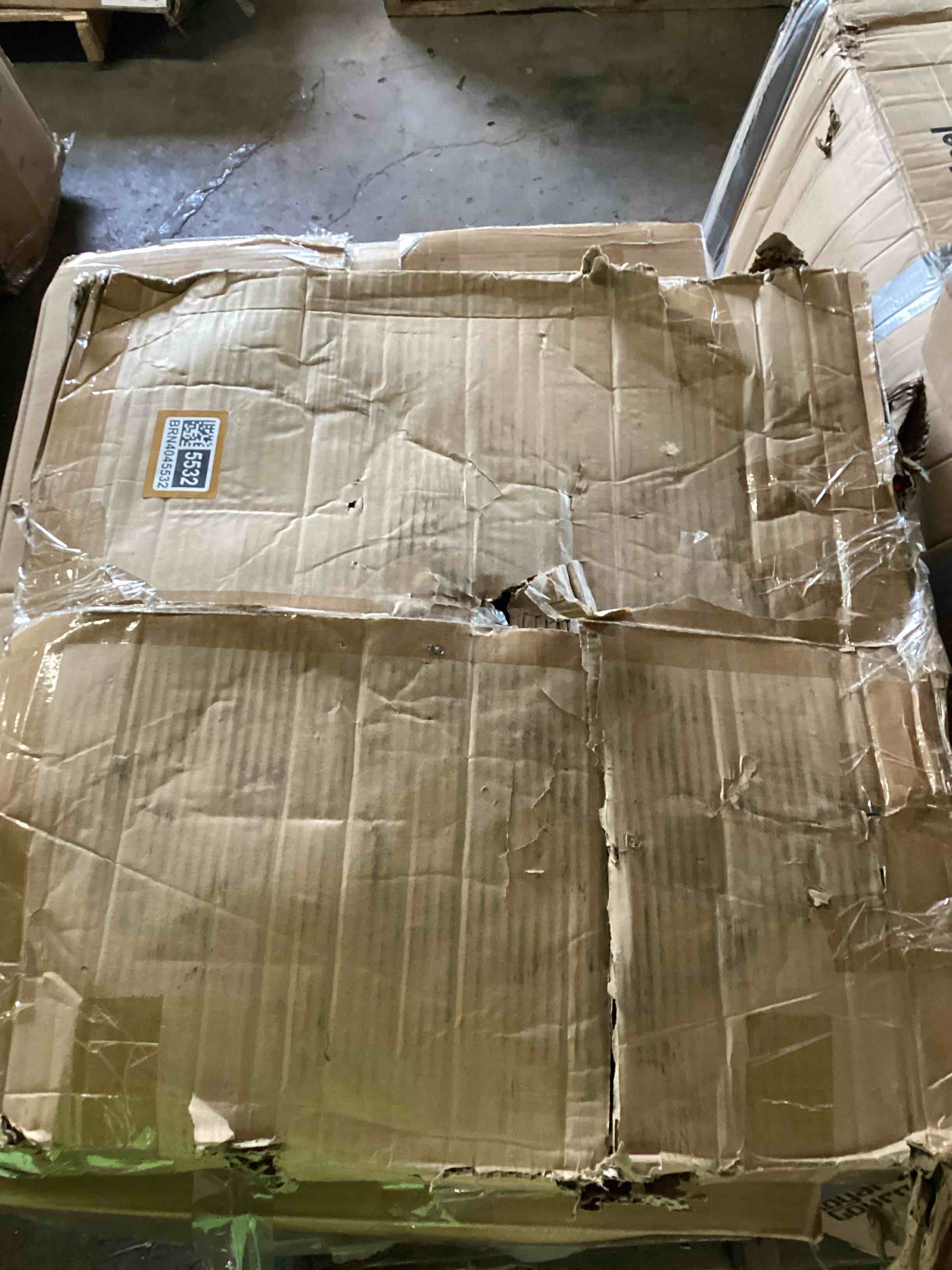 Condition photo showing Good Condition for Pentagon 83-DT5493 55-Gallon Drum Heavy-Duty Steel Dolly with Cross Braces and 4 Caster Wheels – 1,000-Pound Capacity Tools, Light Gray