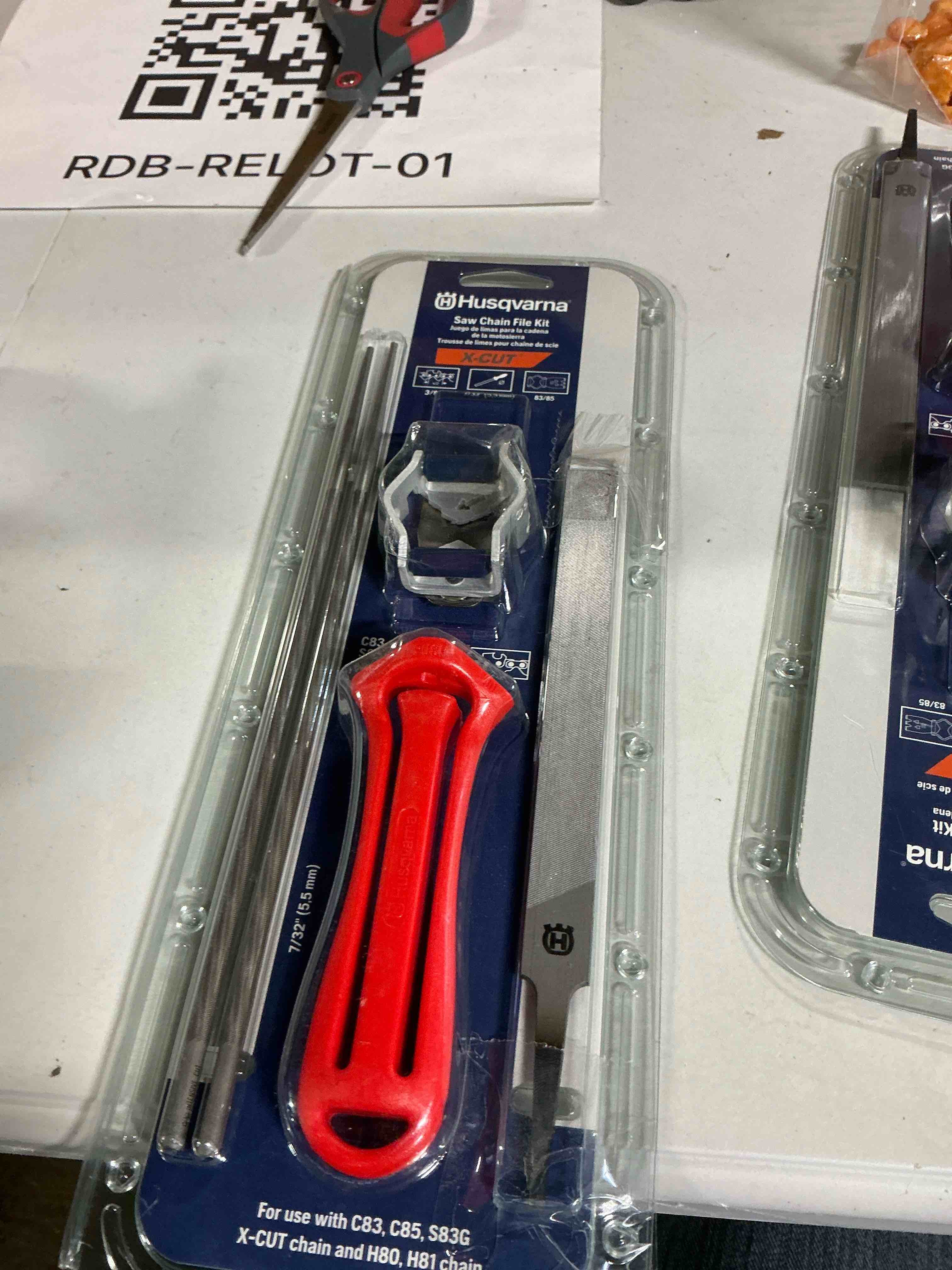 Condition photo showing Good Condition for Genuine Husqvarna 586938503 X-Cut 3/8  File Kit C85 C83 For 586938502
