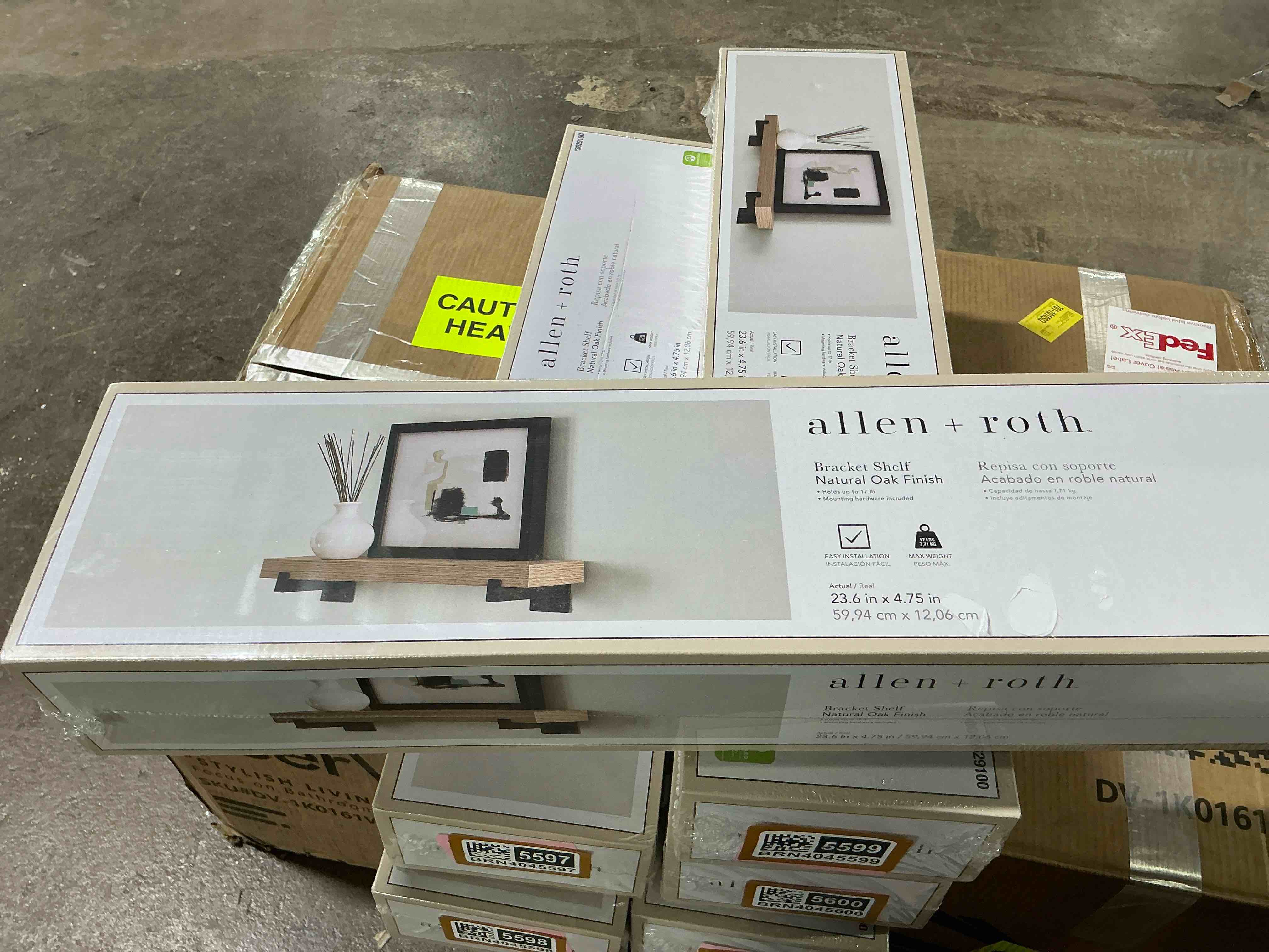 Condition photo showing Good Condition for Allen and Roth Bracket Shelf