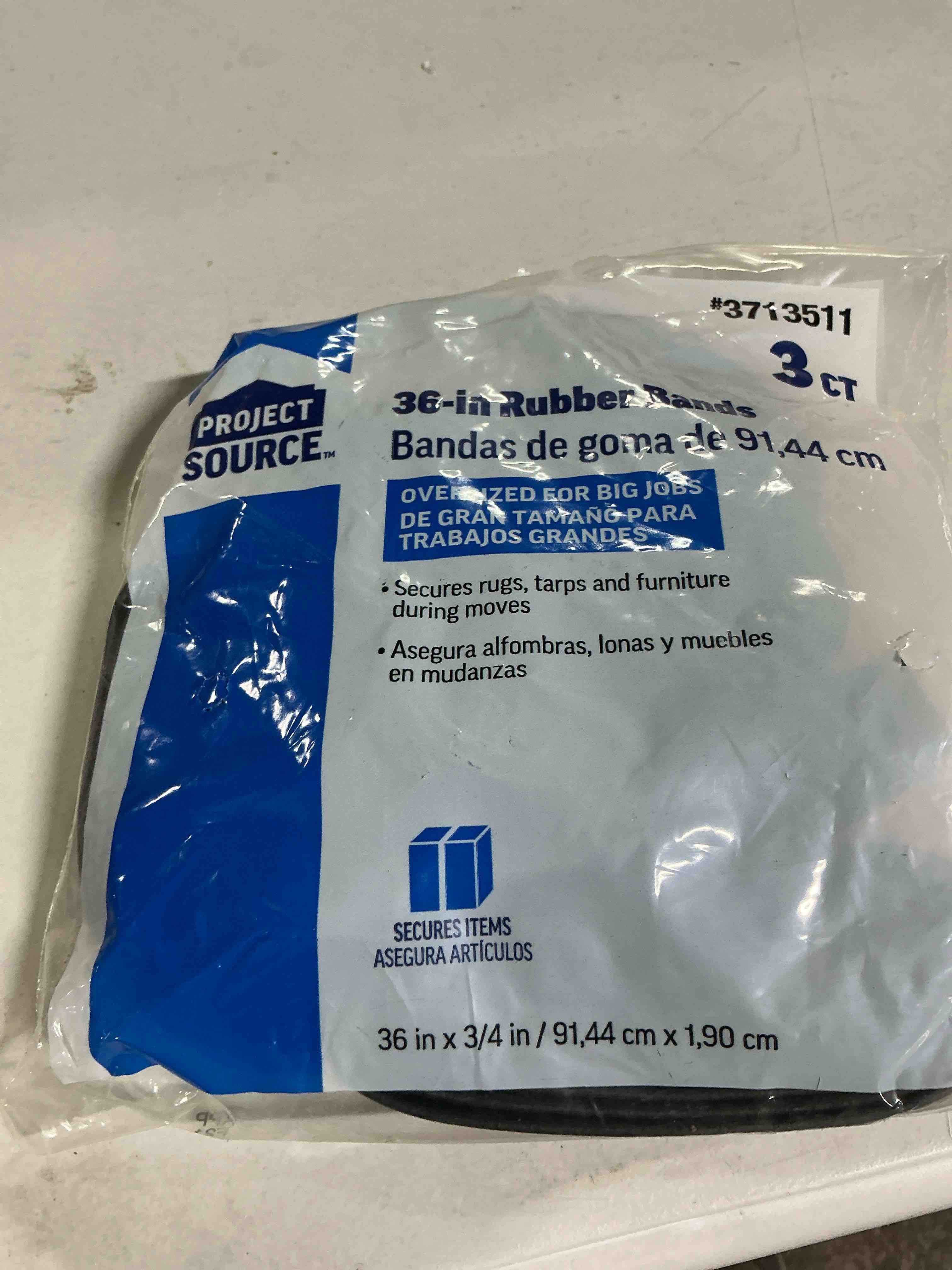 Project Source 36-in Rubber Bands