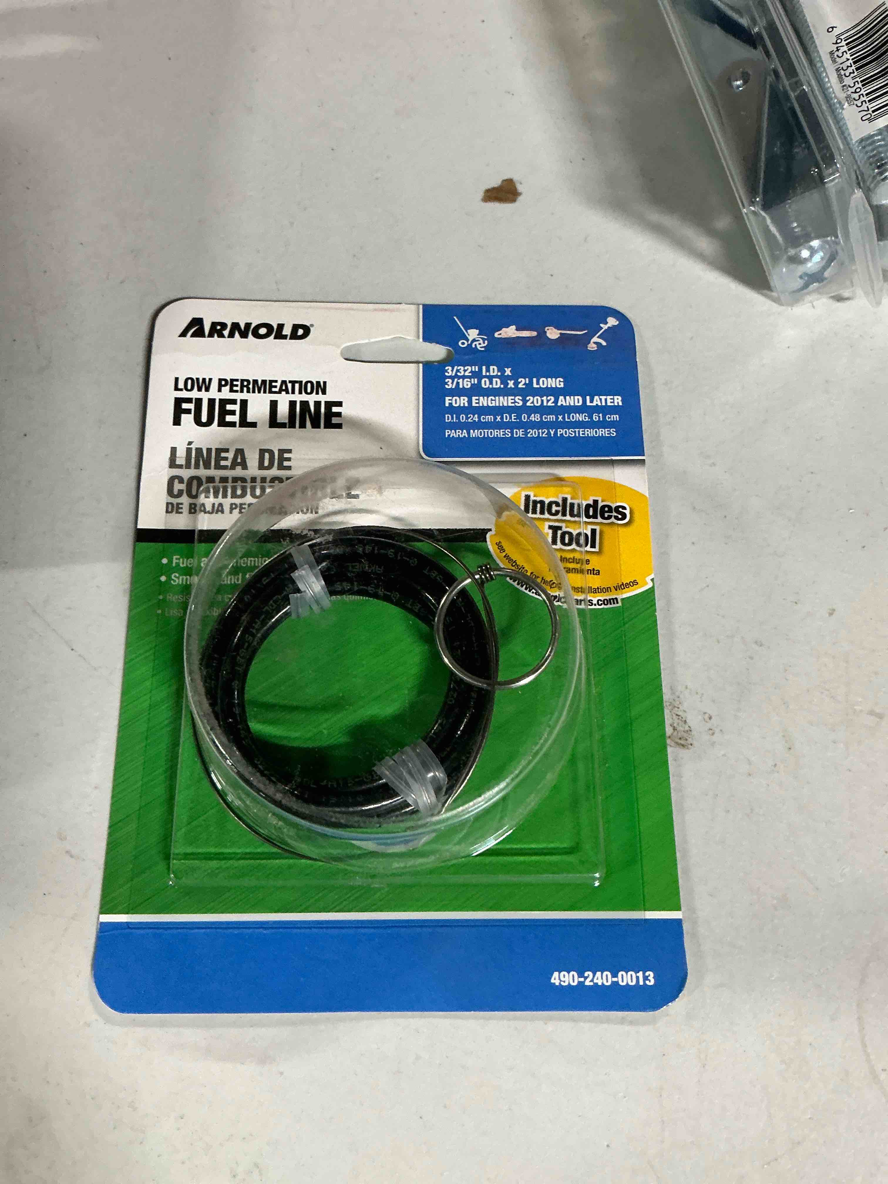 Arnold 490-240-0013 Fuel Line Kit 2 Cycle Epa