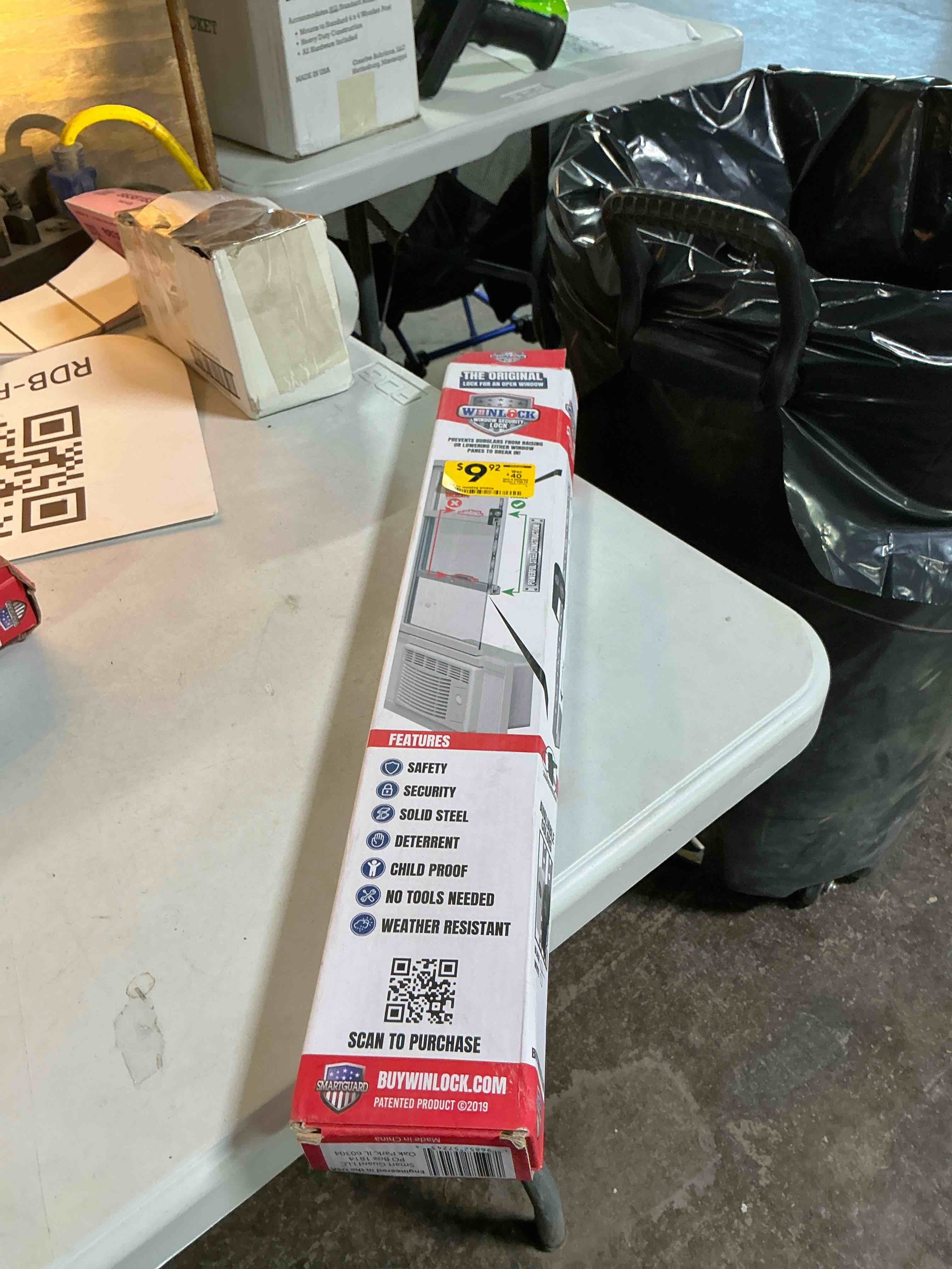 Condition photo showing Good Condition for Smart Guard 126340 18 in. Window Security Lock