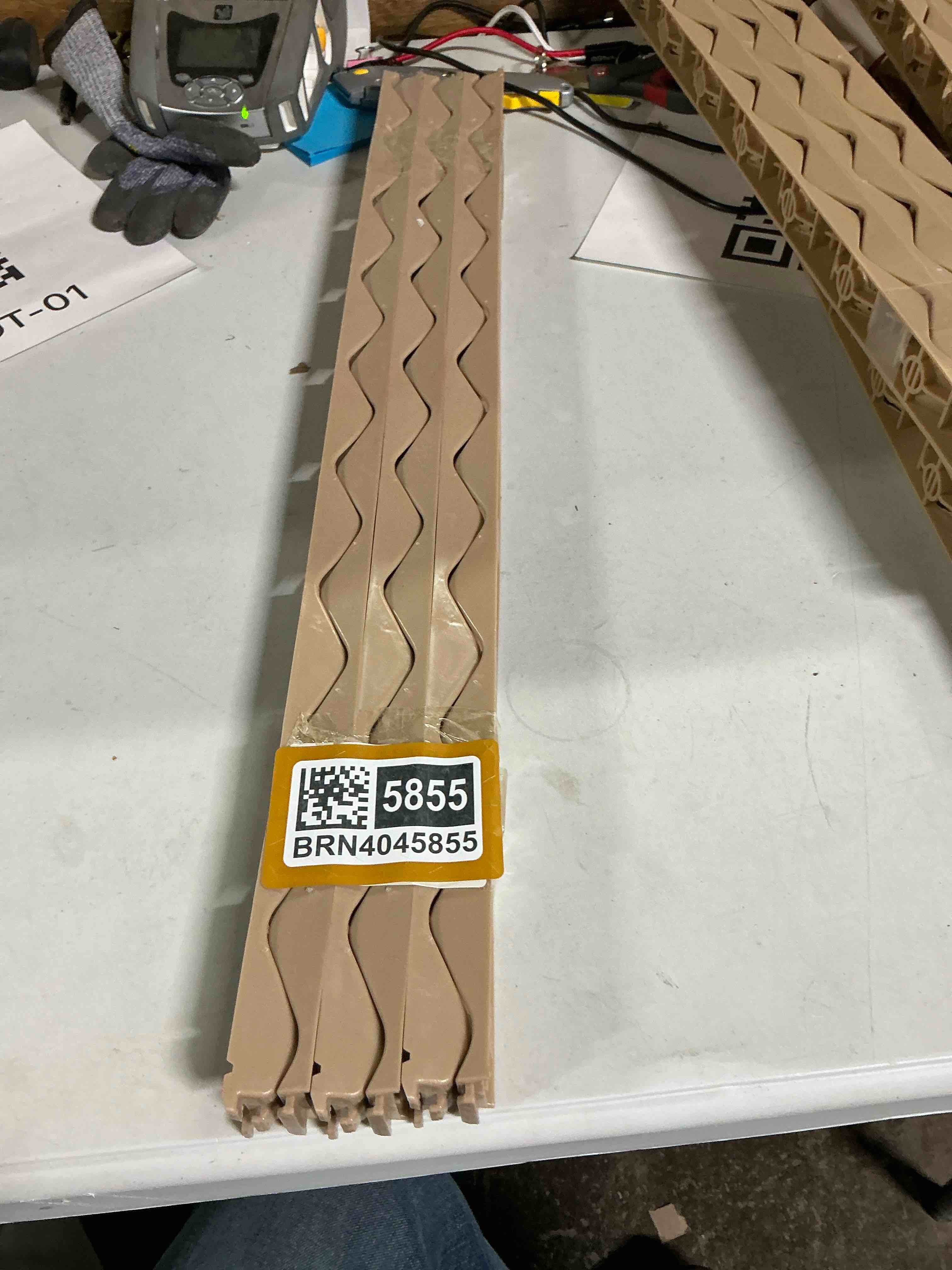 Condition photo showing Good Condition for Palram Americas 94361  Sun & Rain  Horizontal Closure Plastic Strip  2