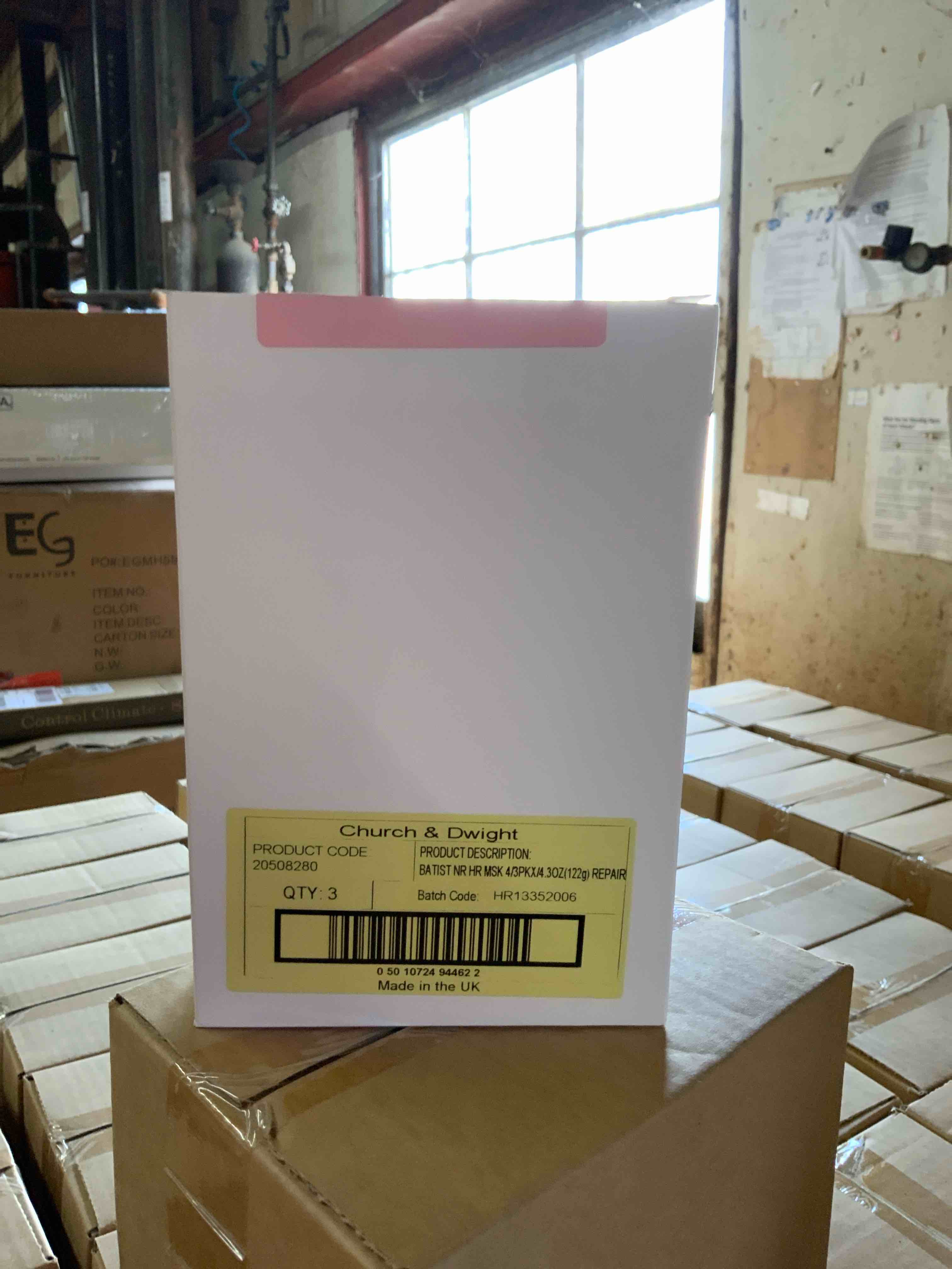 Condition photo showing As Is for 3 Pack Batiste Hair Mask