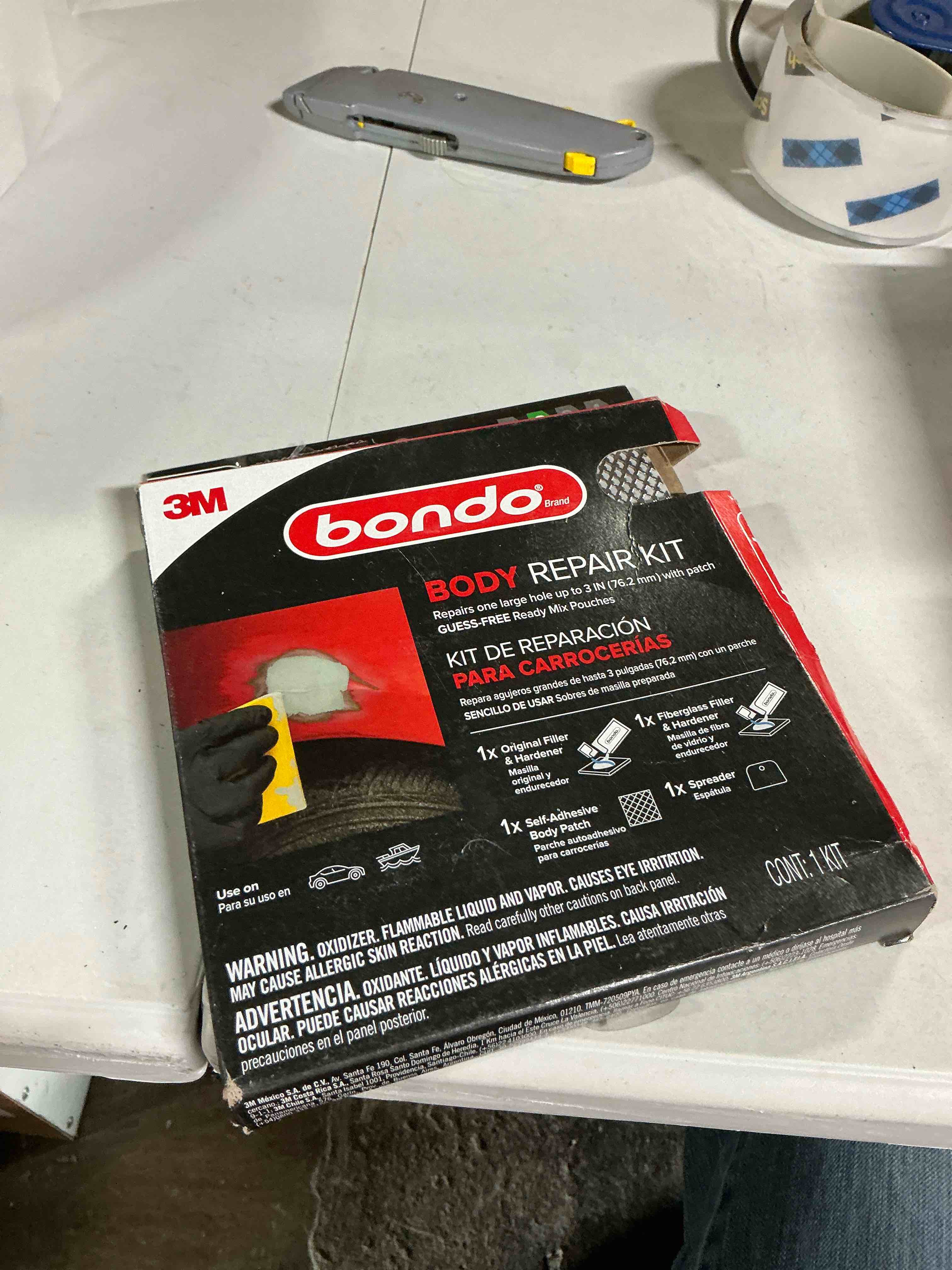 Condition photo showing Good Condition for Bondo 2 Oz. Ready Mix Body Repair Kit BRKIT-2PK-ES