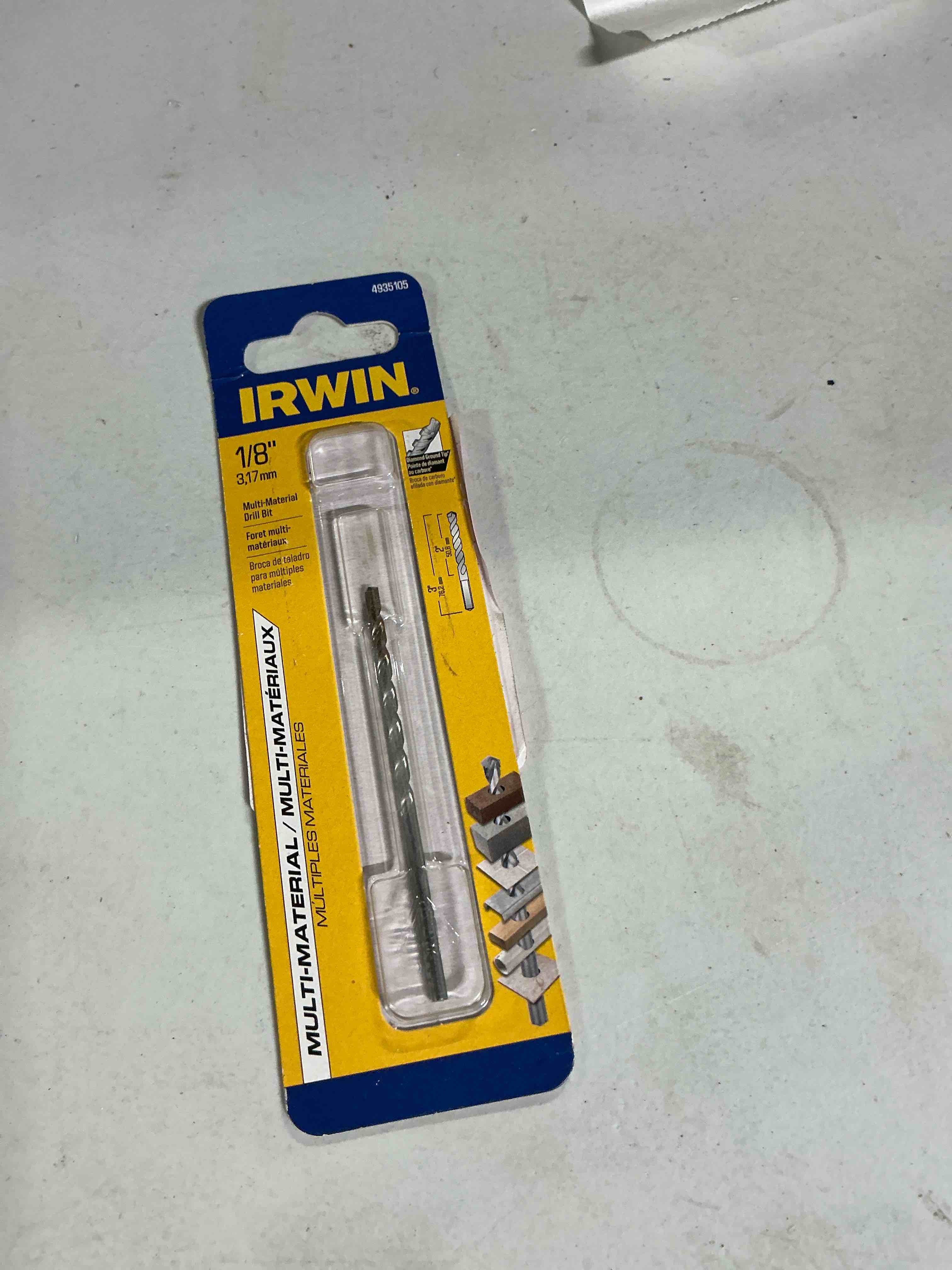 Condition photo showing Good Condition for Stanley Products Multi-Material Jobber Length Bits  1/8 in - 1 EA (585-4935105)