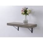 Allen and Roth 24in Shelf Grey Finish 