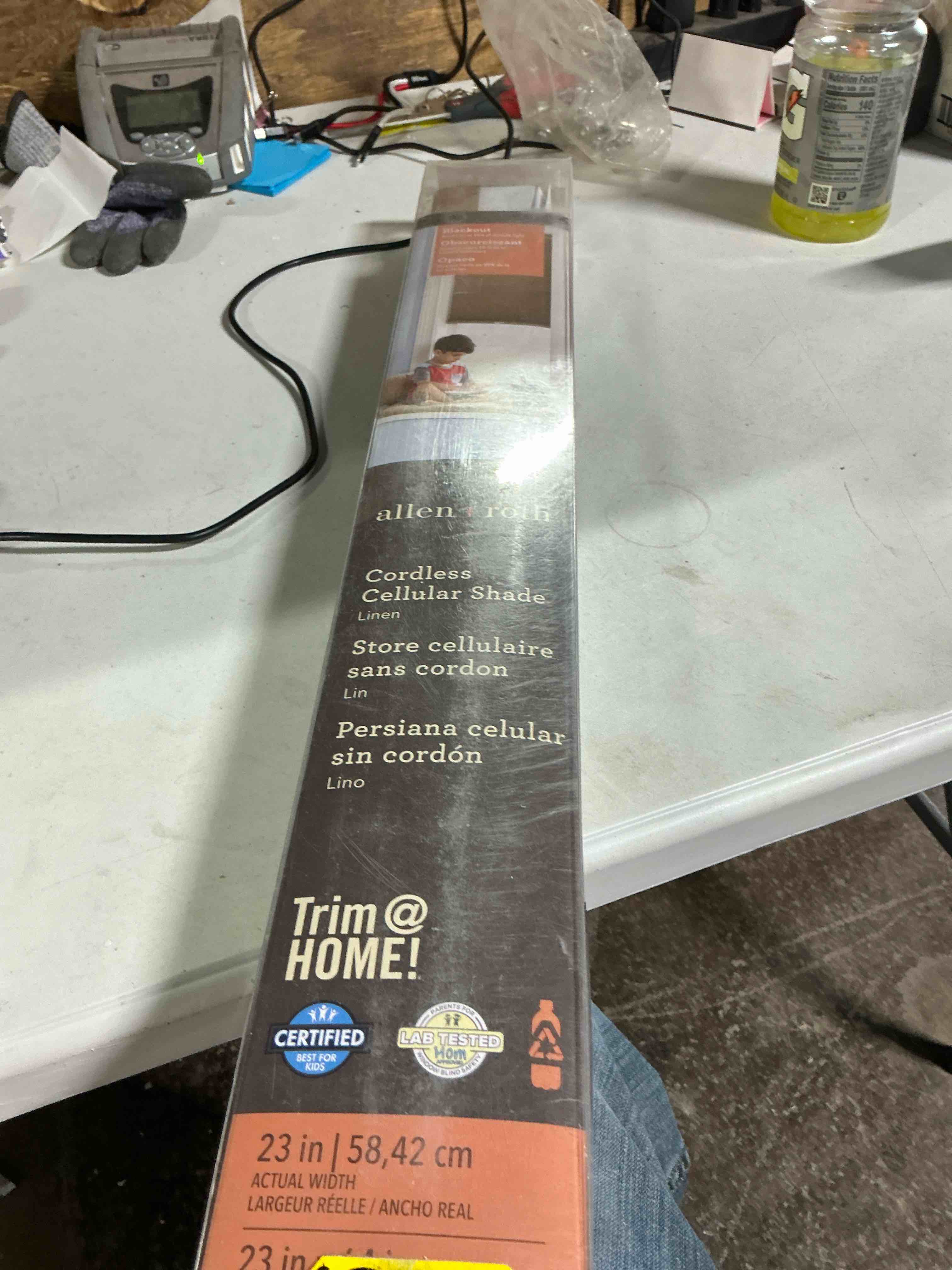 Condition photo showing Good Condition for Allen and Roth Cordless Cellular Shade 23 x 64