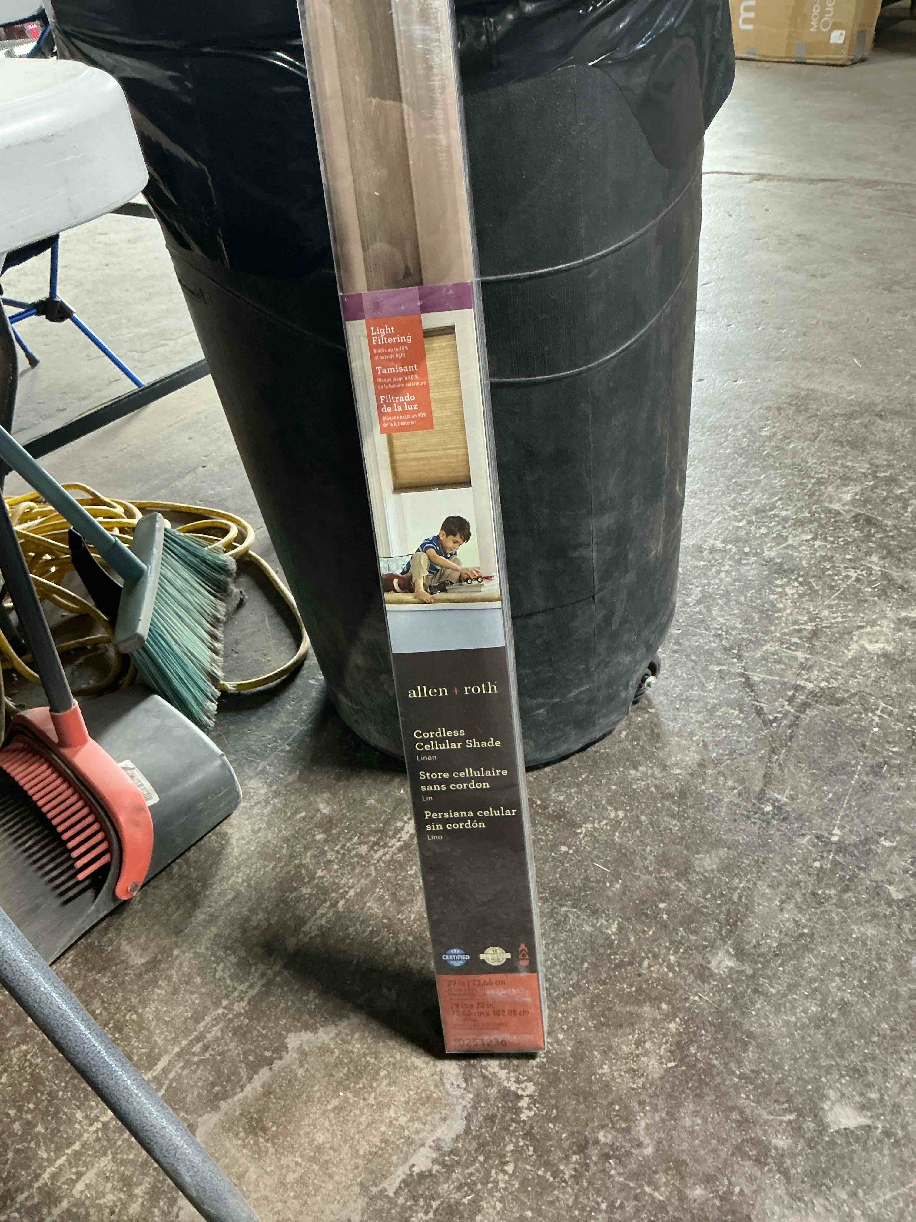 Condition photo showing Good Condition for Allen and Roth Cordless Cellular Shade 29 x 72