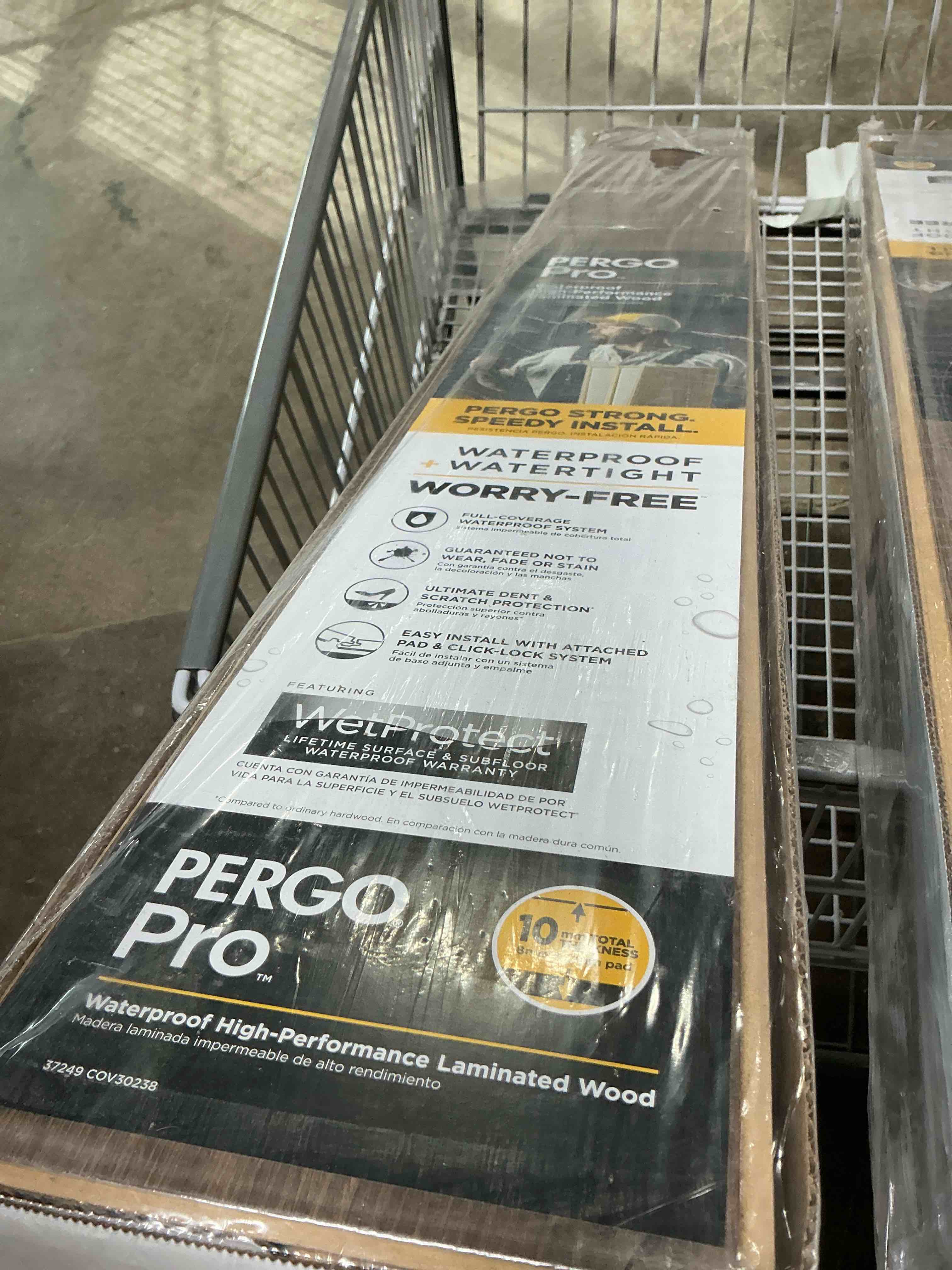 Condition photo showing Good Condition for Pergo Pro Waterproof High Performance Laminated Wood Oak Plank 