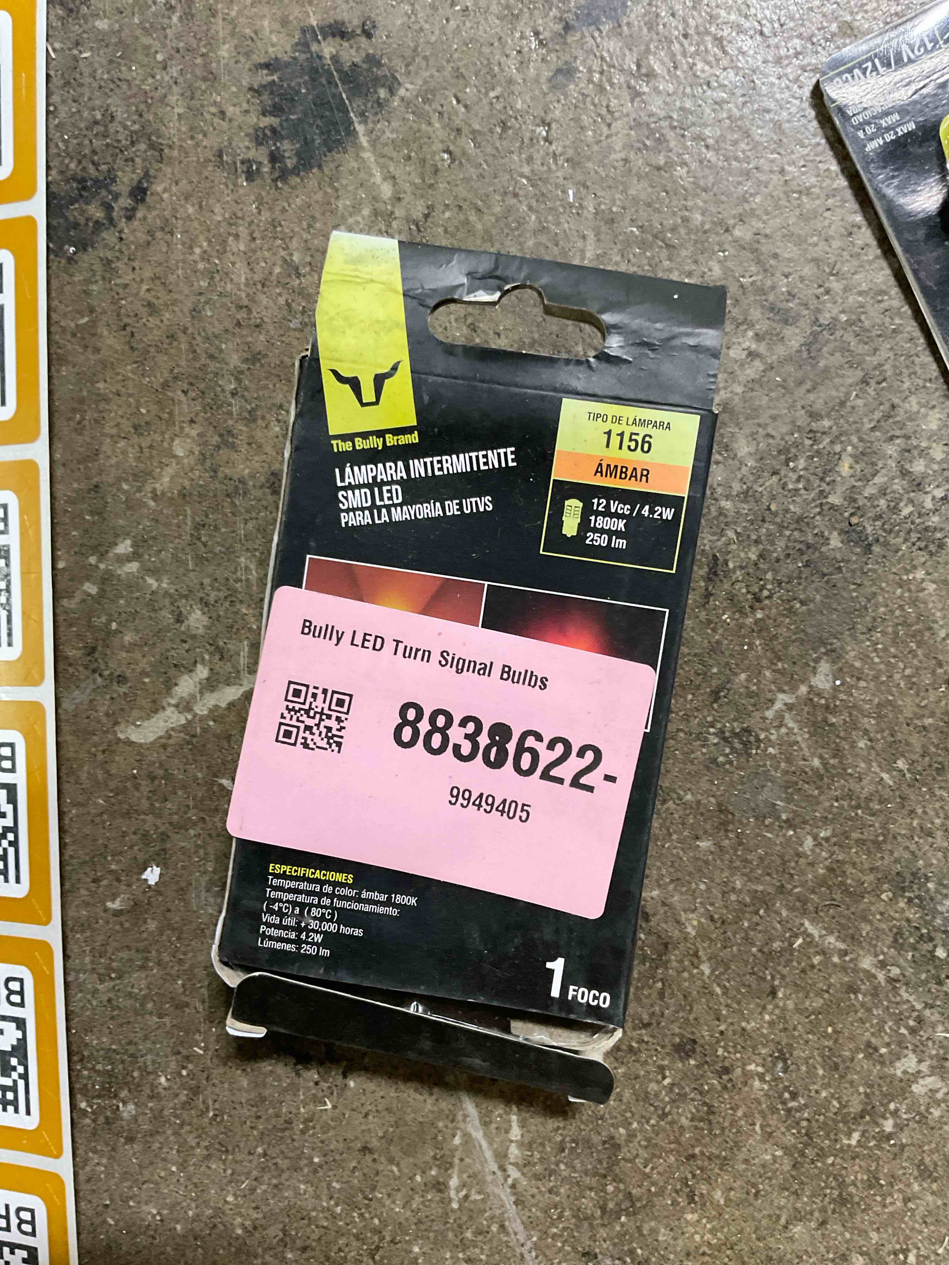 Condition photo showing Good Condition for Bully LED Turn Signal Bulbs