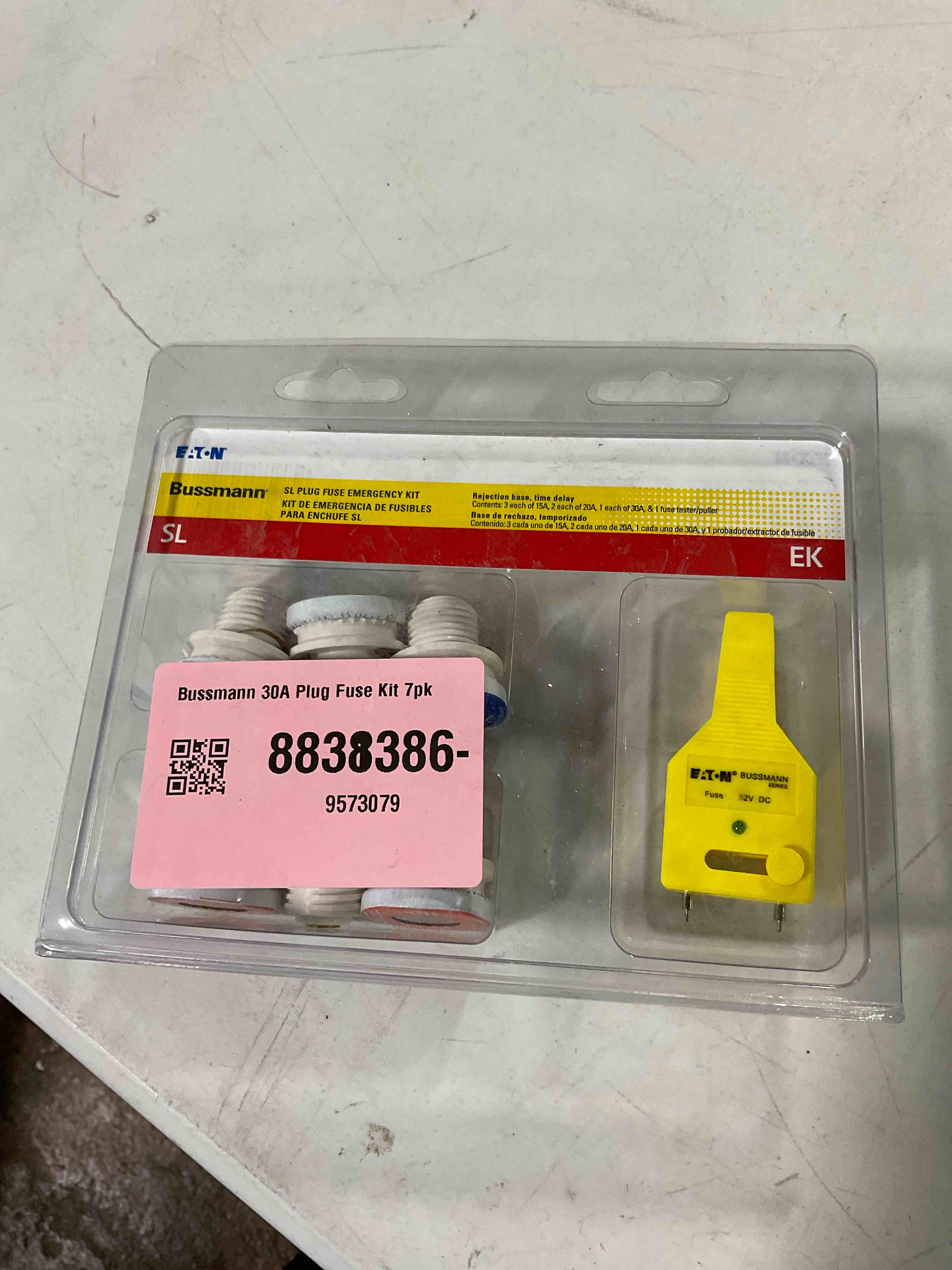 Condition photo showing Good Condition for Bussmann 30A Plug Fuse Kit 7pk